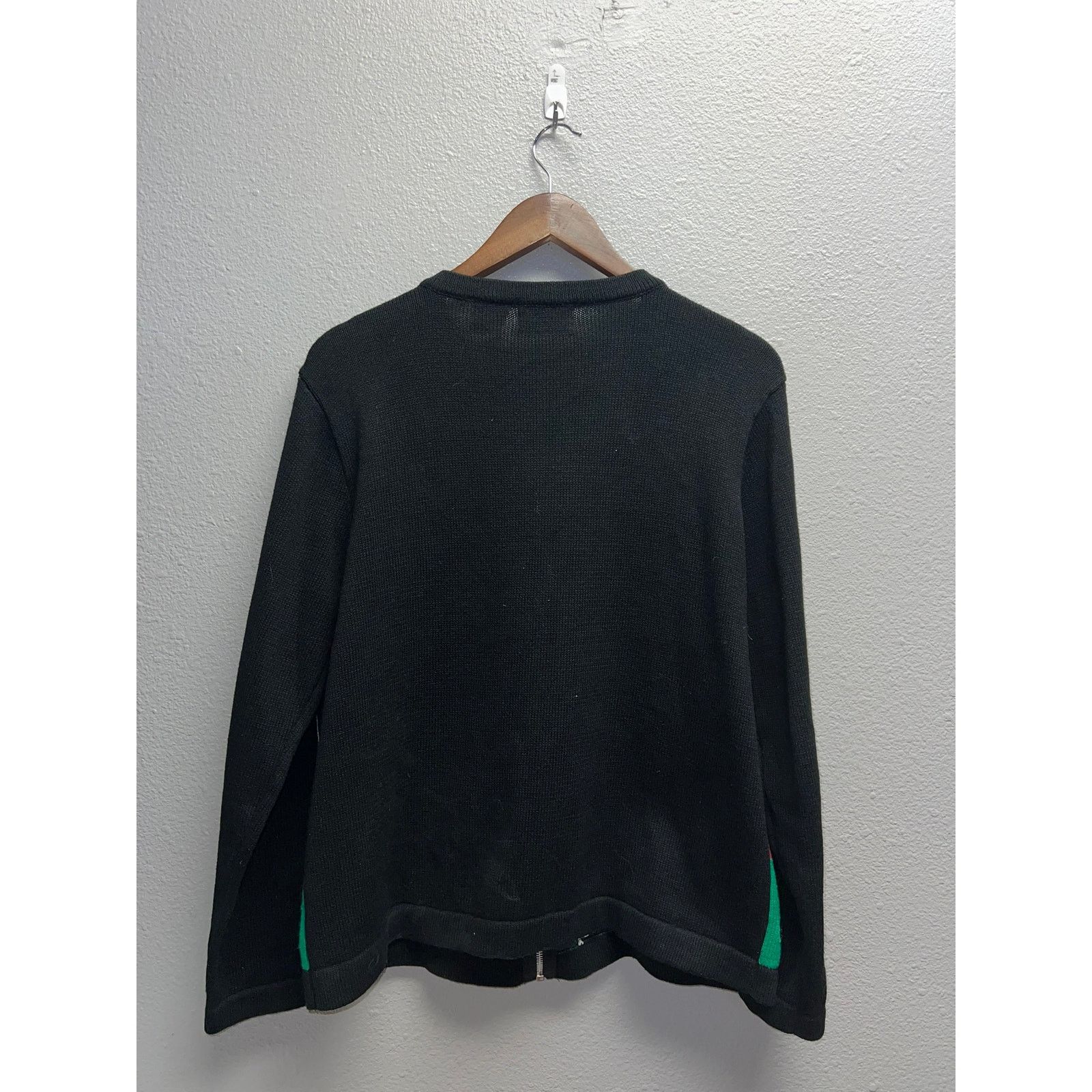 Vintage Womens Basic Editions Holdiay Christmas Sweater Full Zip L Size L / US 10 / IT 46 - 6 Thumbnail