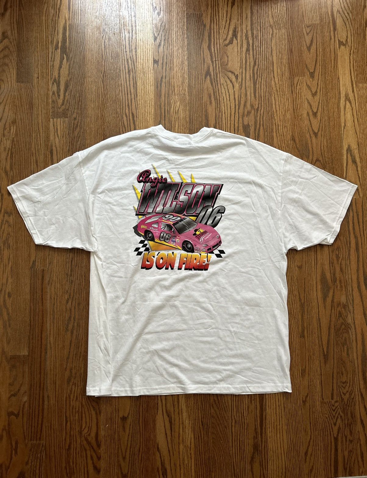 Vintage Vintage racing tee Size US XXL / EU 58 / 5 - 2 Thumbnail