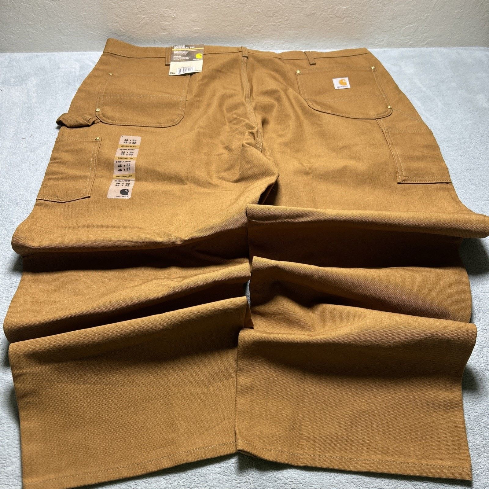 Carhartt Carhartt Double Knee Carpenter Duck Pants 46x32 Loose Fit Size US 44 / EU 60 - 3 Thumbnail
