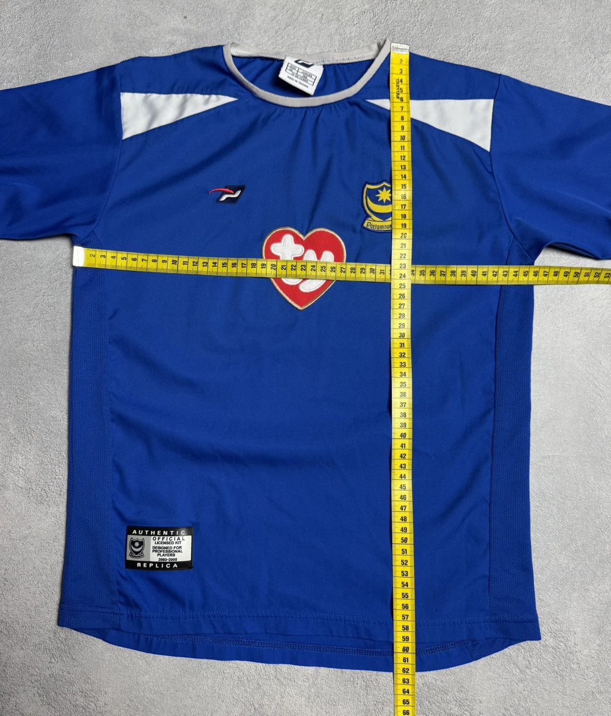 Other Portsmouth 2003 2005 Home Shirt Soccer Jersey Pompey Sport Size US XXS / EU 40 - 10 Thumbnail