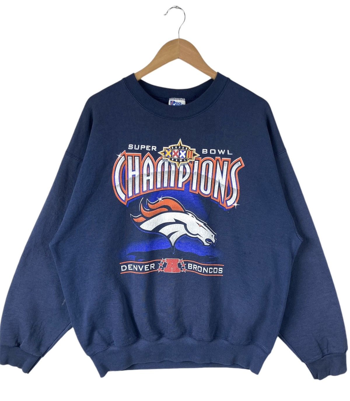 NFL × Pro Player × Vintage Vintage Super Bowl Champions Denver Broncos Sweatshirt Size US XL / EU 56 / 4 - 2 Thumbnail