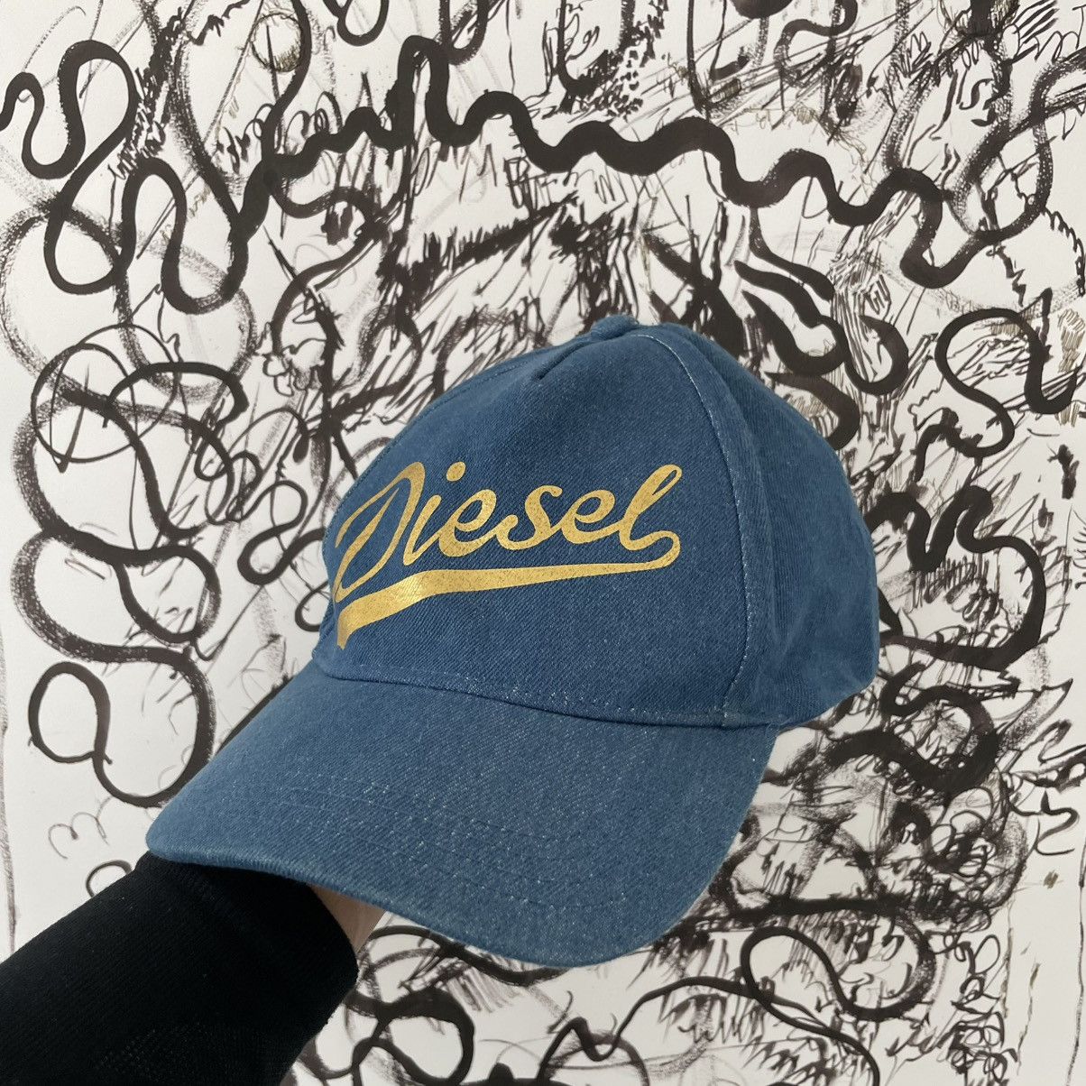 Diesel Vintage Diesel Streetwear Hat Cap Y2k Size ONE SIZE - 2 Thumbnail