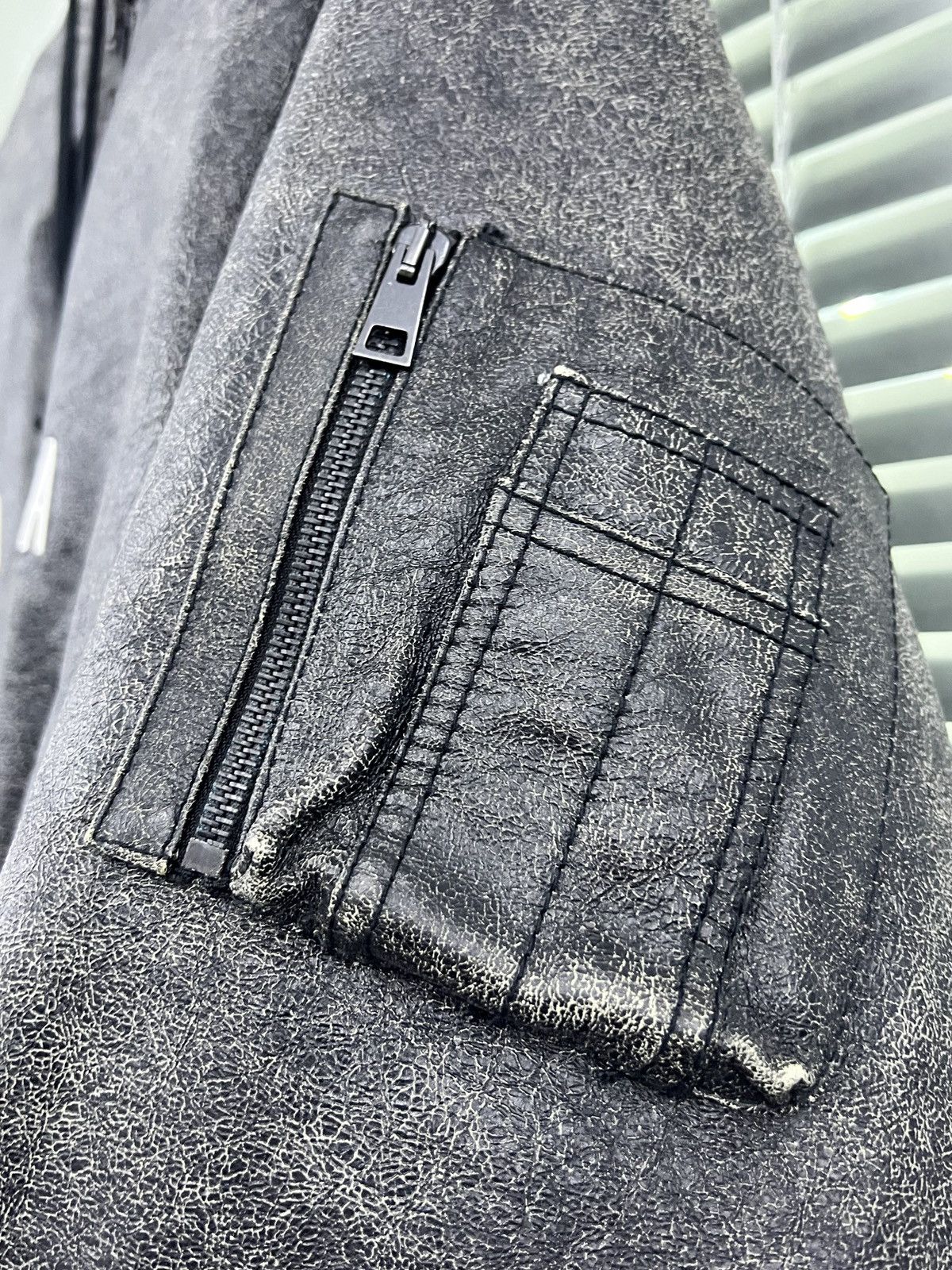 Hood By Air Hood by air FW14 leather bomber Size US M / EU 48-50 / 2 - 5 Thumbnail