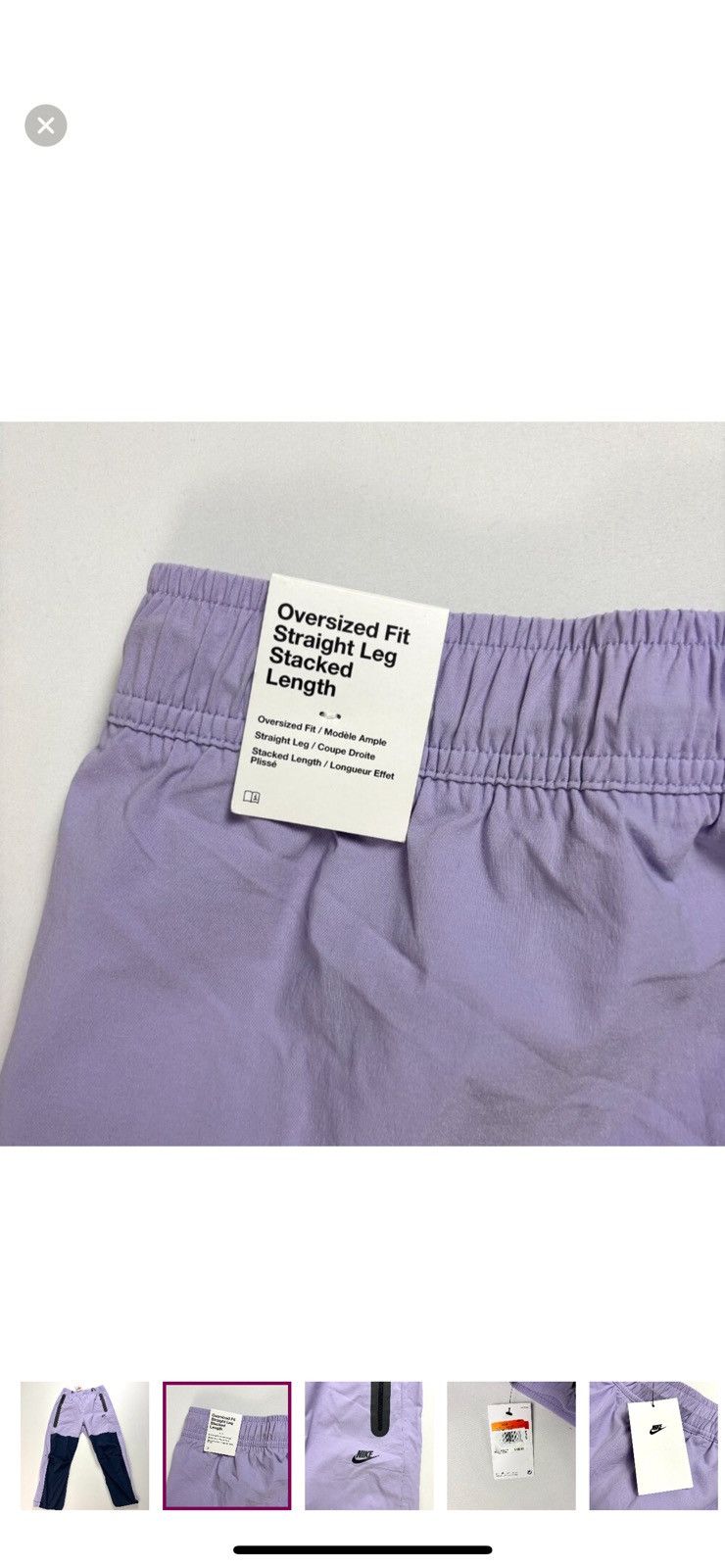 Nike Nike Mens Tech Woven Oversized Pants Size US 35 - 2 Thumbnail