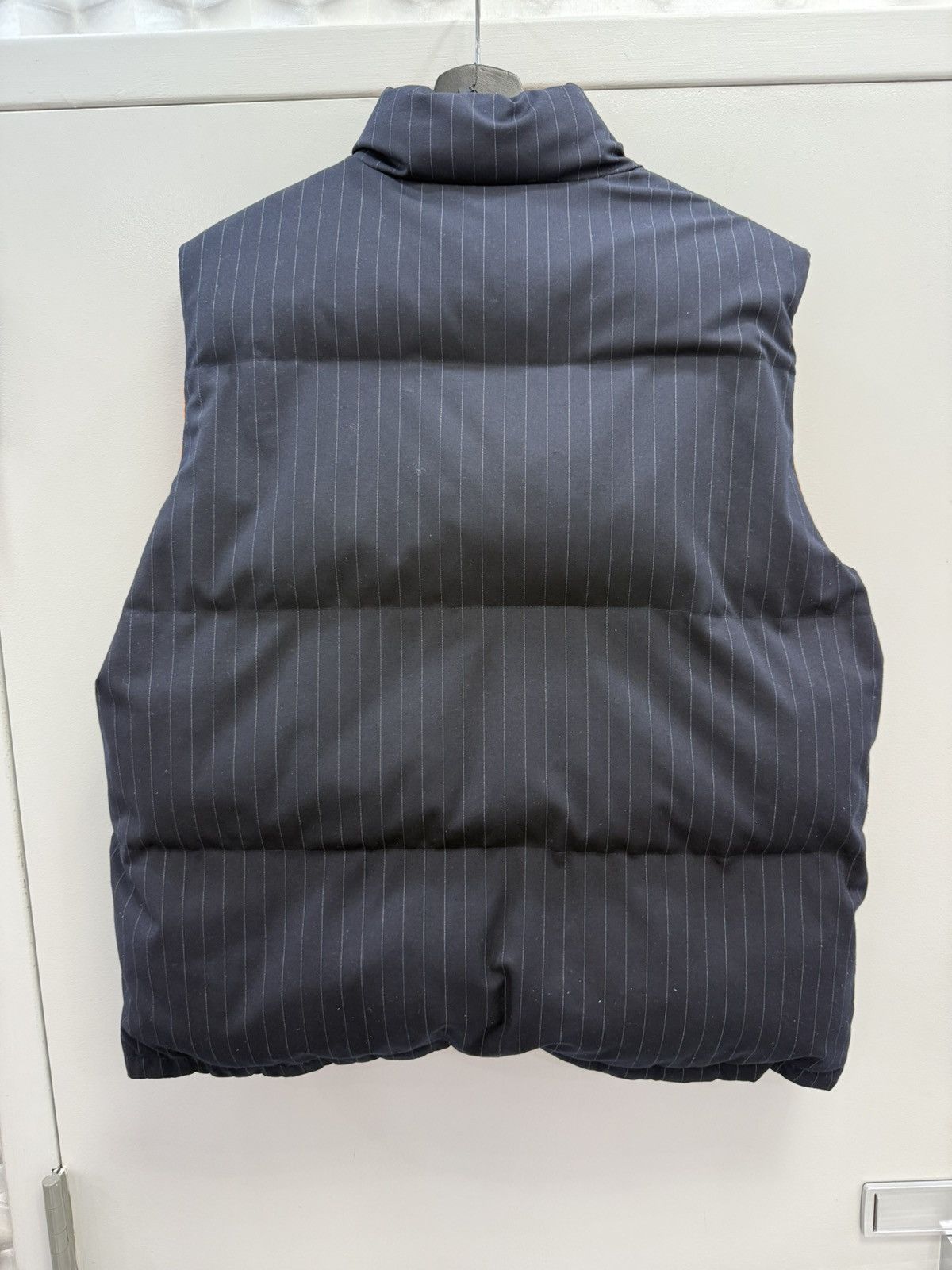 Kith Kith Pinstripe Puffer Vest Size US XL / EU 56 / 4 - 4 Thumbnail