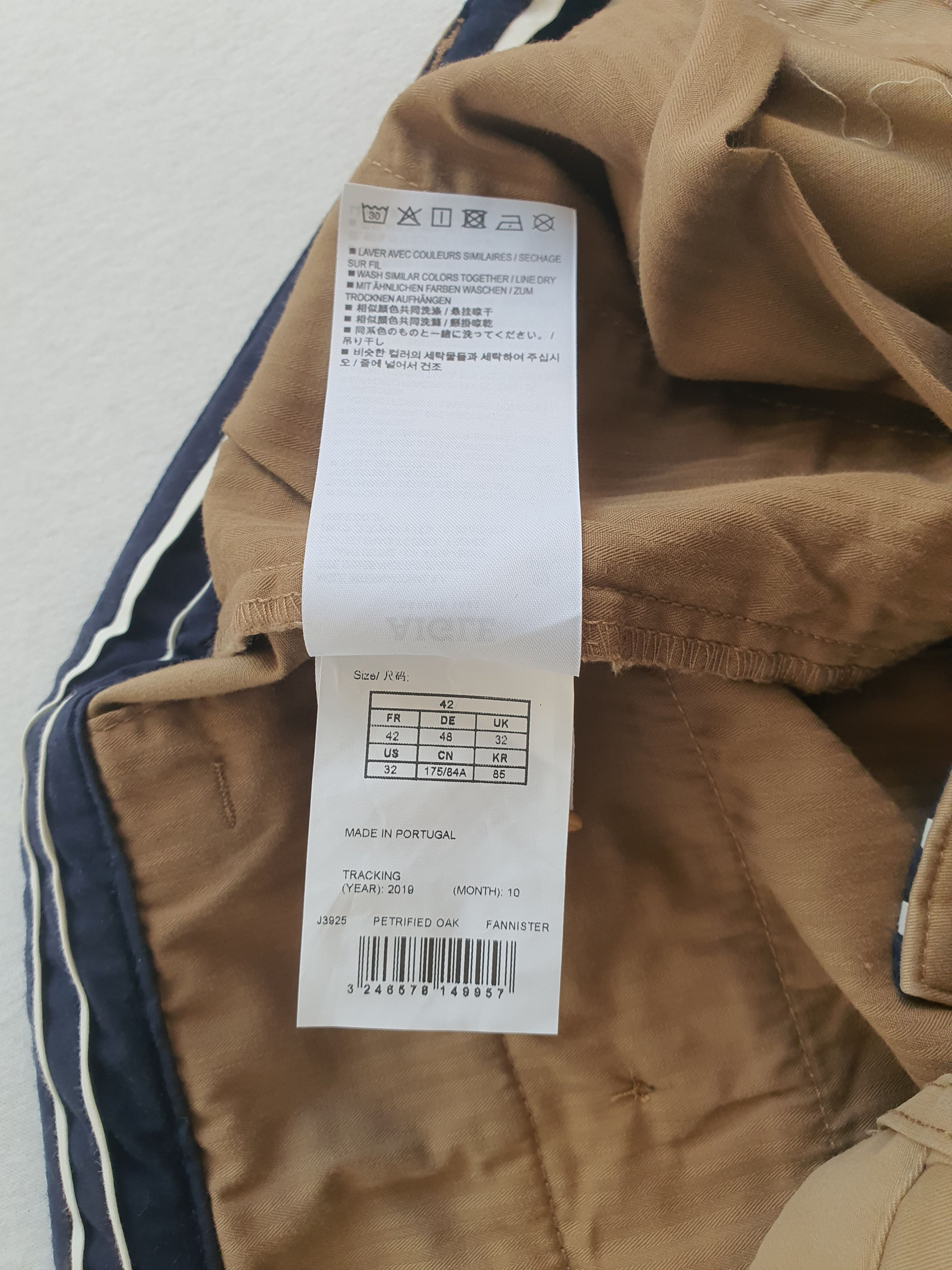 Aigle FANNISTER - Stretch Cotton Chinos Trousers Pants - Sz FR 42 Size US 32 / EU 48 - 7 Thumbnail