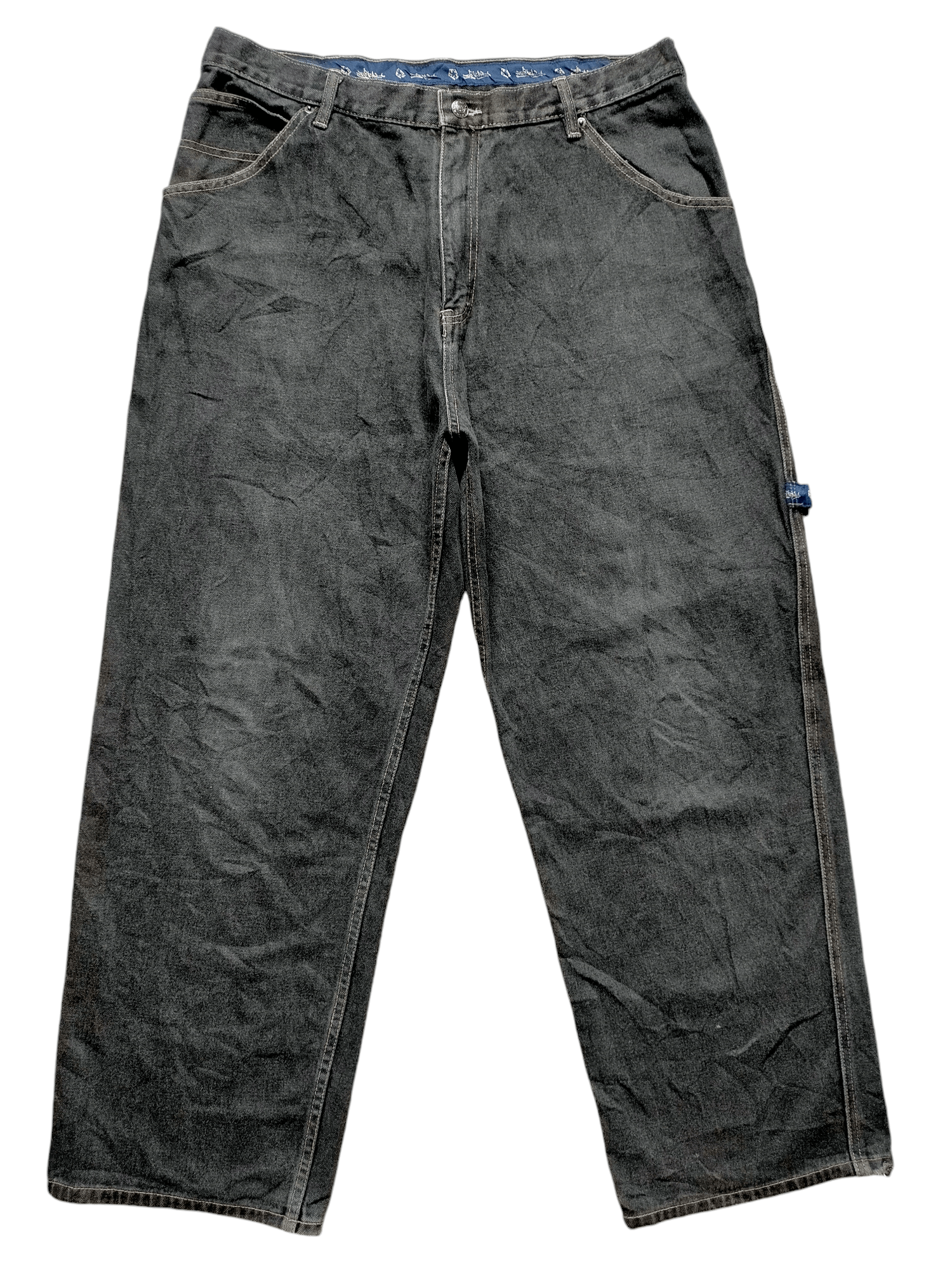 Japanese Brand Vintage Japanese Brand Tribal Baggy Jeans Size US 36 / EU 52 - 2 Thumbnail