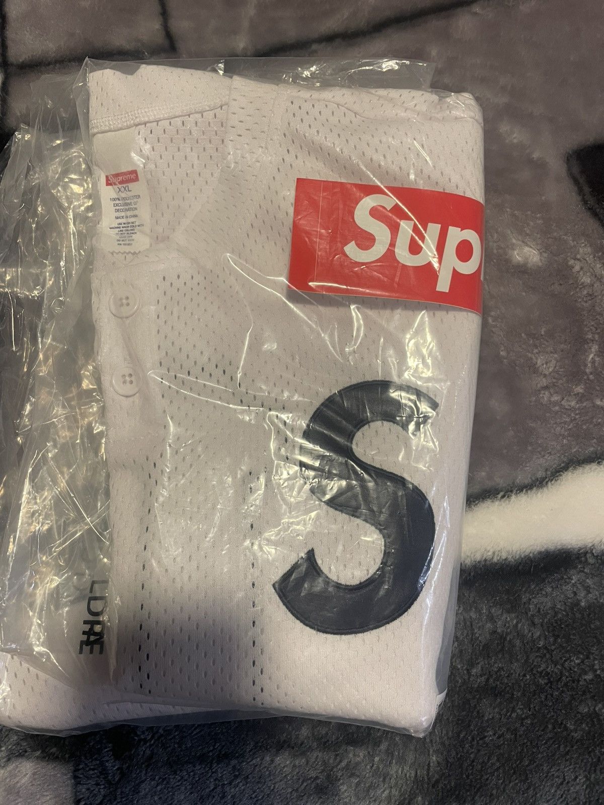 Supreme Supreme s logo baseball jersey Size US XXL / EU 58 / 5 - 2 Thumbnail