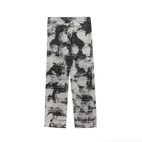 tiedye ripped jeans
