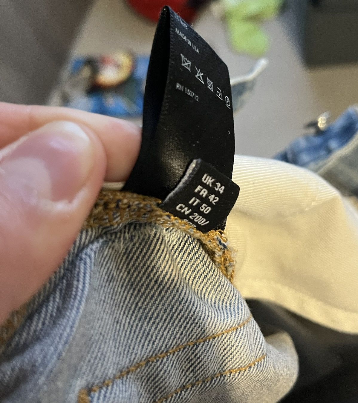 Amiri Amiri jeans Size US 42 / EU 58 - 5 Thumbnail