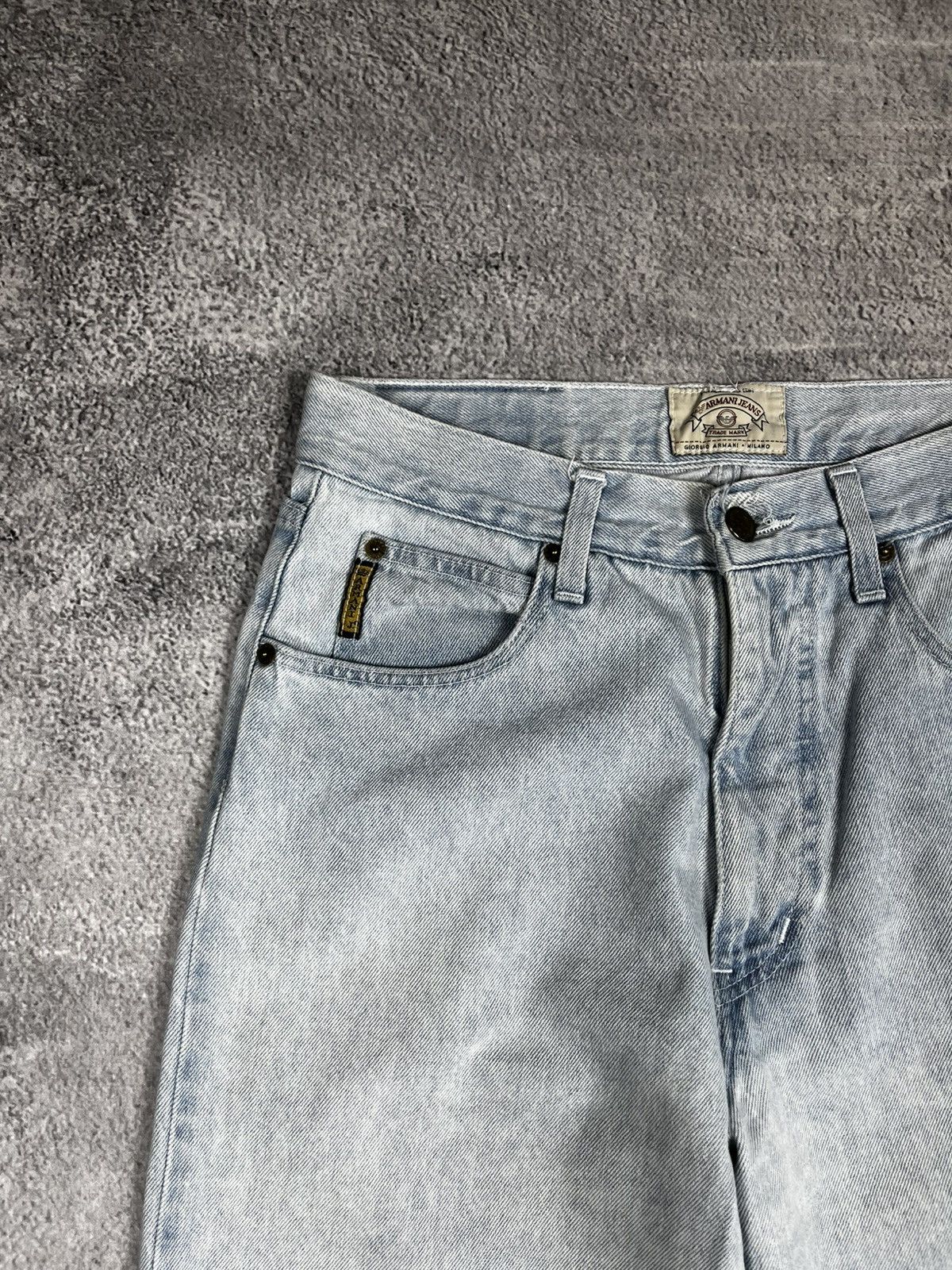 Armani × Giorgio Armani × Vintage Armani denim vintage 90s Size US 32 / EU 48 - 5 Thumbnail