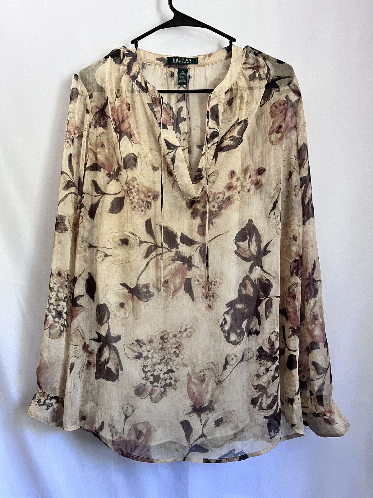 Lauren Ralph Lauren Lauren Ralph Lauren Blouse Size XL / US 12-14 / IT 48-50 - 1 Thumbnail