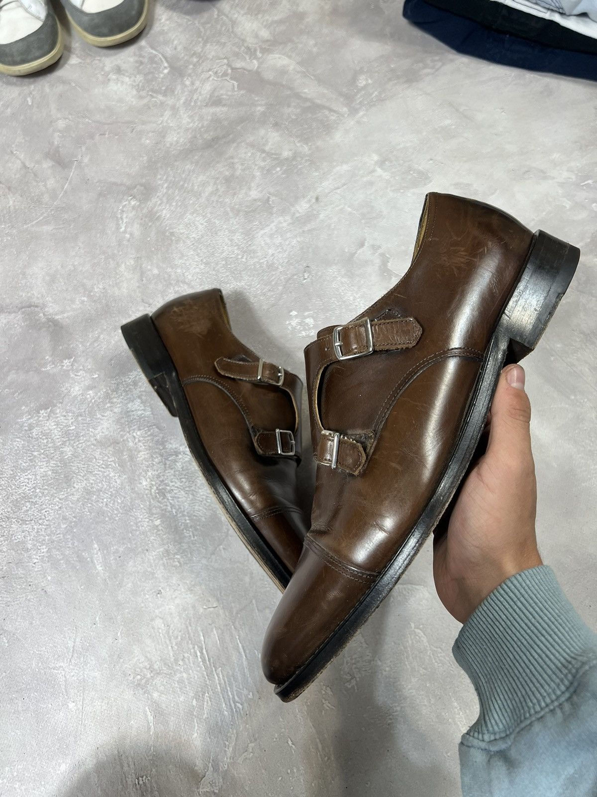 Suitsupply × Vintage SuitSupply Leather Formal Shoes Size US 9.5 / EU 42-43 - 4 Thumbnail
