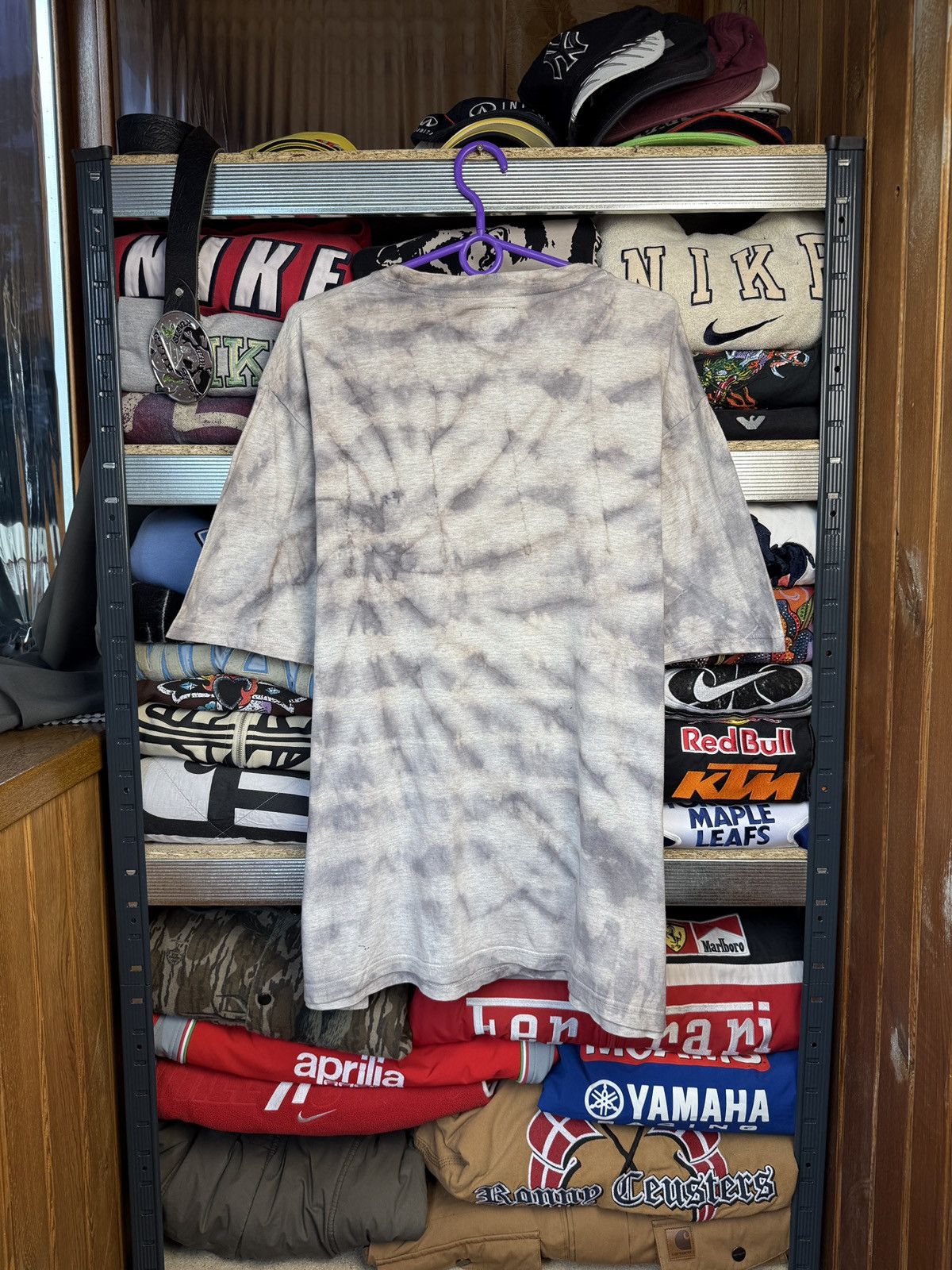 Stussy Stussy Vintage Trashed Big Logo tee Custom Size US XL / EU 56 / 4 - 2 Thumbnail