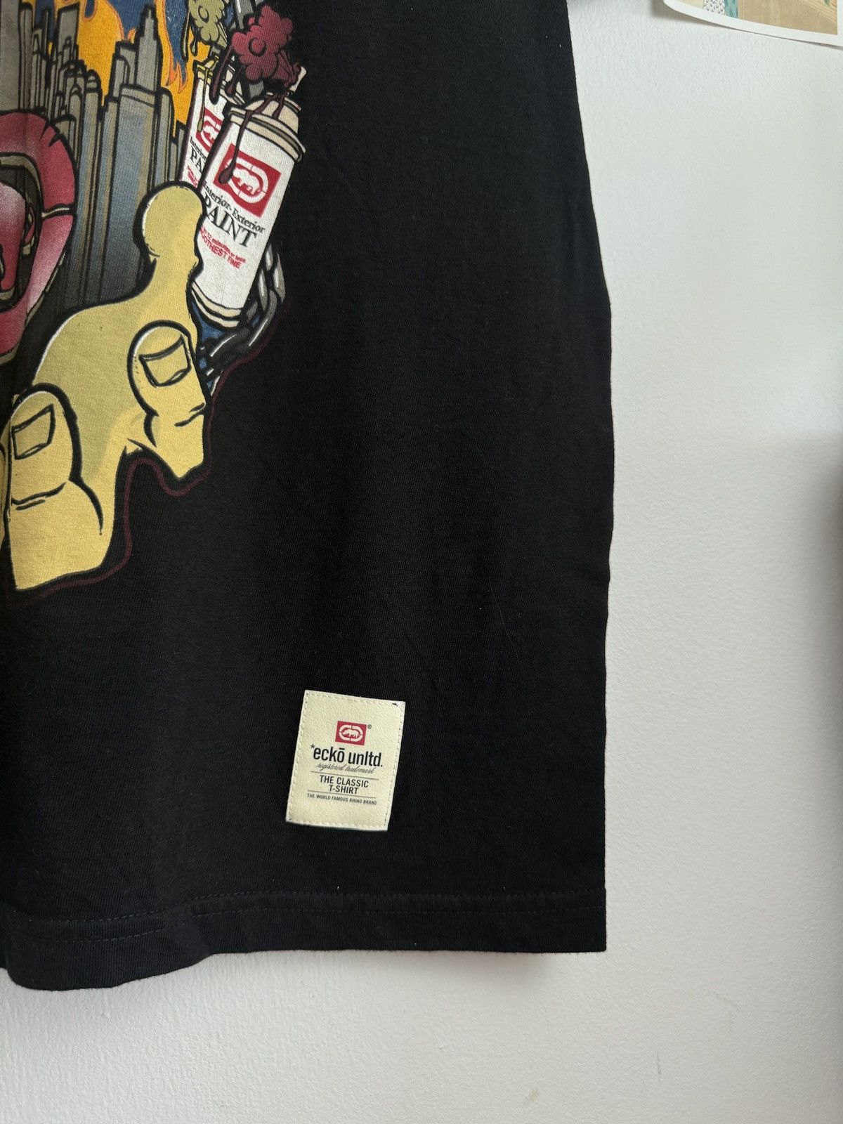 Ecko Unltd. Vintage y2k Ecko Unltd Graffiti logo t-shirt L skate hiphop Size US L / EU 52-54 / 3 - 4 Thumbnail