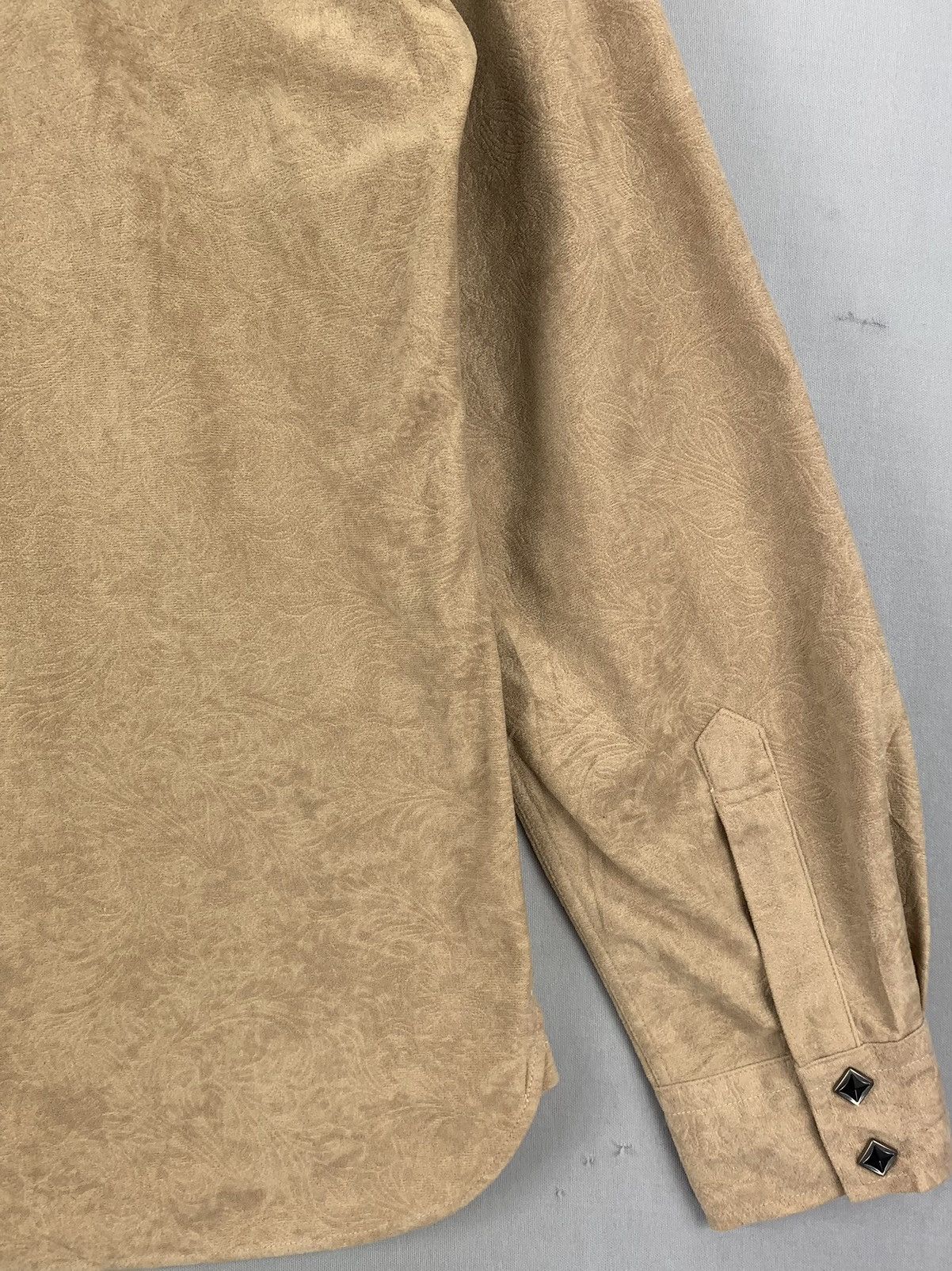 Japanese Brand Vintage Flannel Faux Suede Size US S / EU 44-46 / 1 - 13 Thumbnail