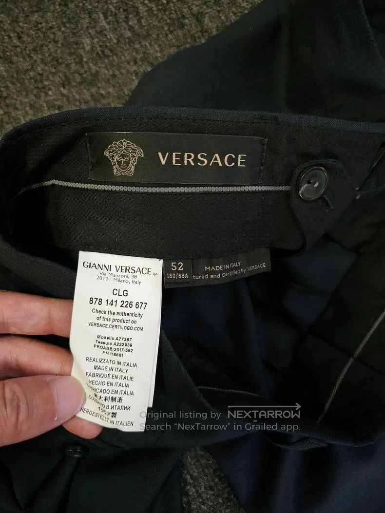 Versace Versace Wool Casual Dress Pants. Size US 34 / EU 50 - 5 Thumbnail