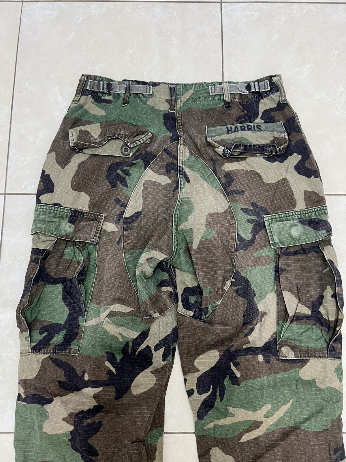 Avirex US Army 1988 Hot Weather Woodland Camo Combat Trousers OG Size US 32 / EU 48 - 7 Thumbnail