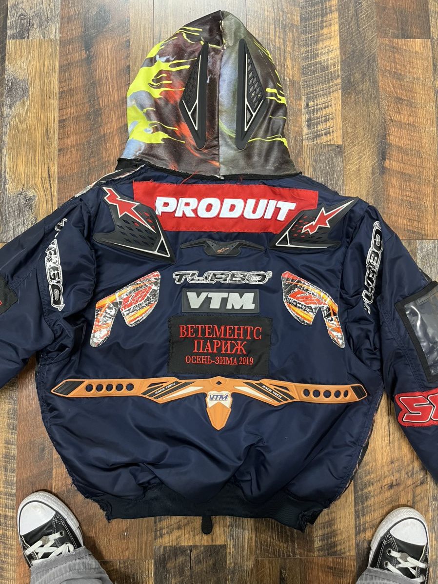 Vetements RARE Vetements X Alpha Industries Bomber | Grailed Vetements RARE Vetements X Alpha Industries Bomber | Grailed