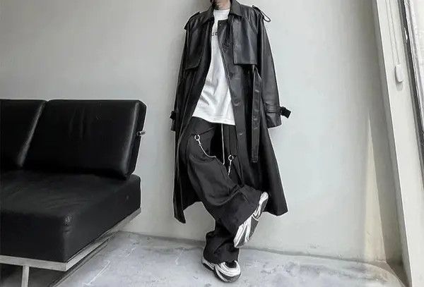Other Higuchi x Ezaki Faux Leather Belted Trench Coat Size US L / EU 52-54 / 3 - 4 Thumbnail