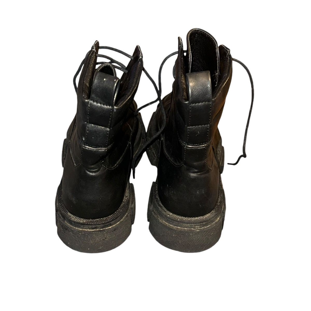 Other Wild Diva Lounge lace up combat boots Size US 8 / IT 38 - 6 Thumbnail
