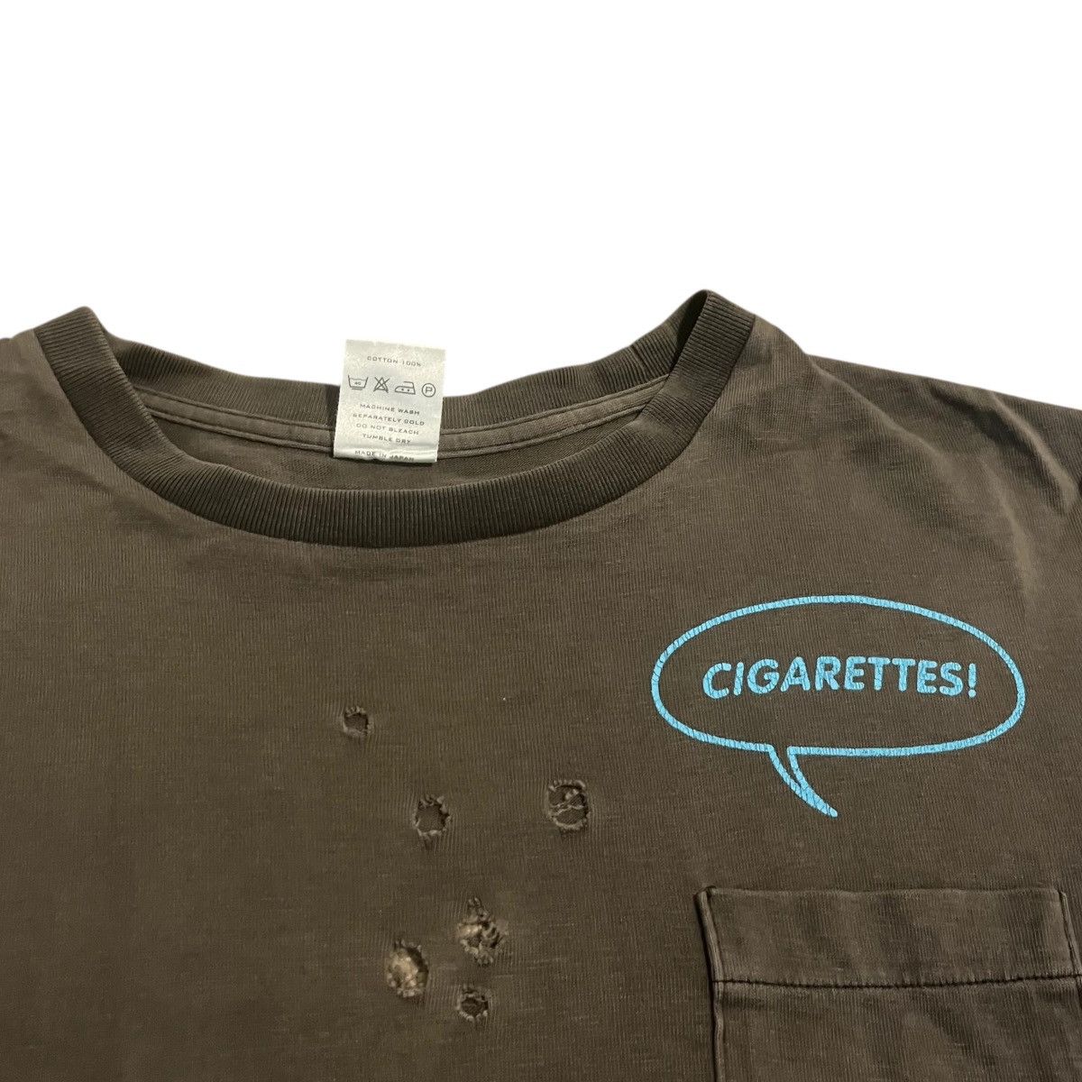 Japanese Brand × Number (N)ine SS01 Number (N)ine Cigarettes T Shirt Size US L / EU 52-54 / 3 - 2 Thumbnail