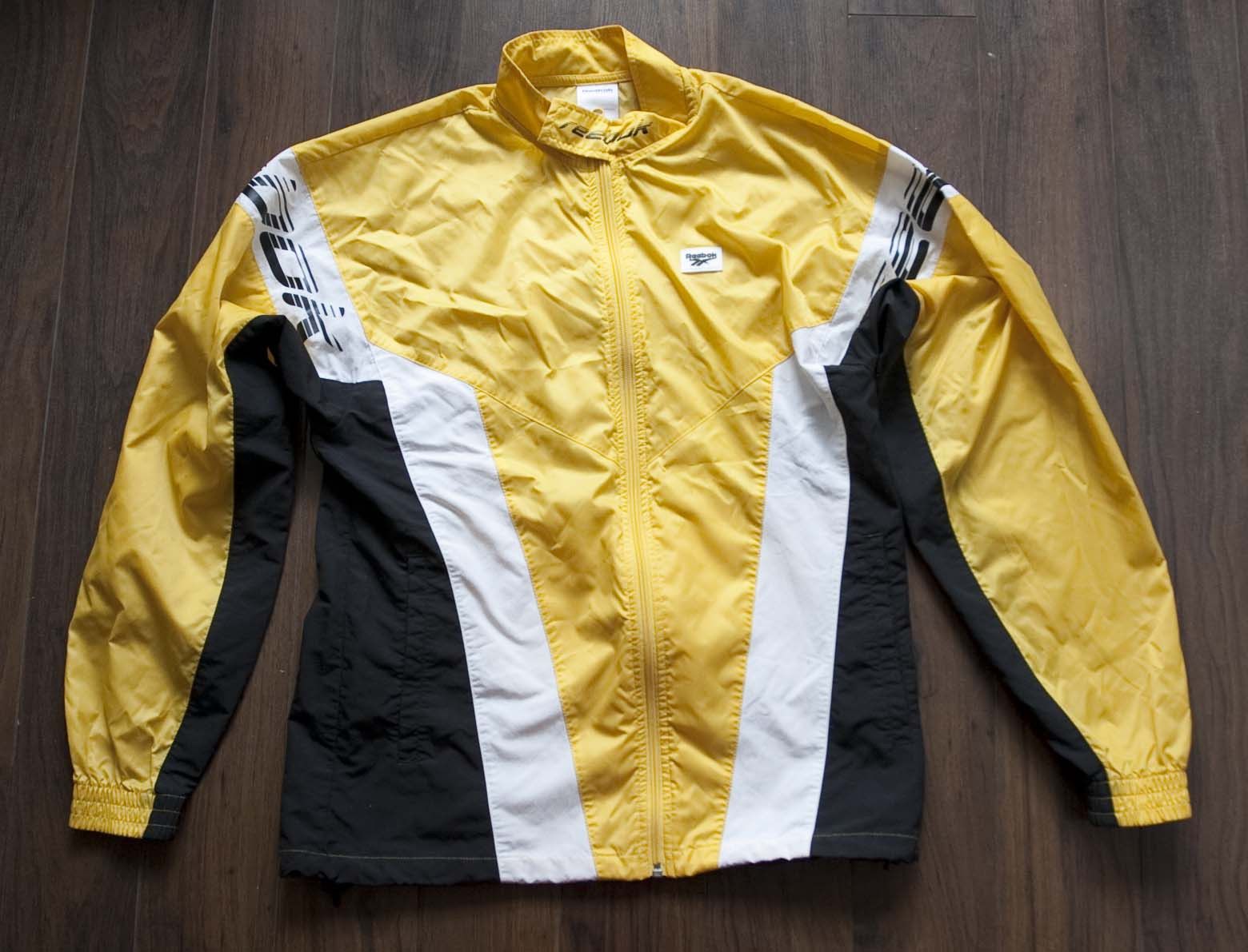 Reebok Reebok Classic Track Jacket Windbreaker Size S Yellow Size US S / EU 44-46 / 1 - 1 Thumbnail