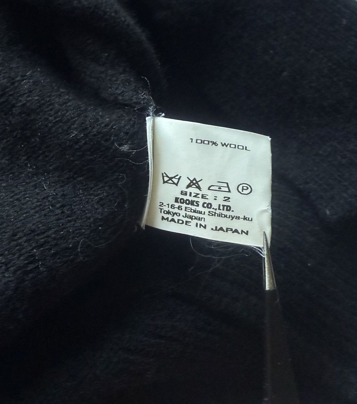 Japanese Brand Number (N)ine Takahiro Miyashita aw 06 “scar” sweatshirt Size US S / EU 44-46 / 1 - 3 Thumbnail