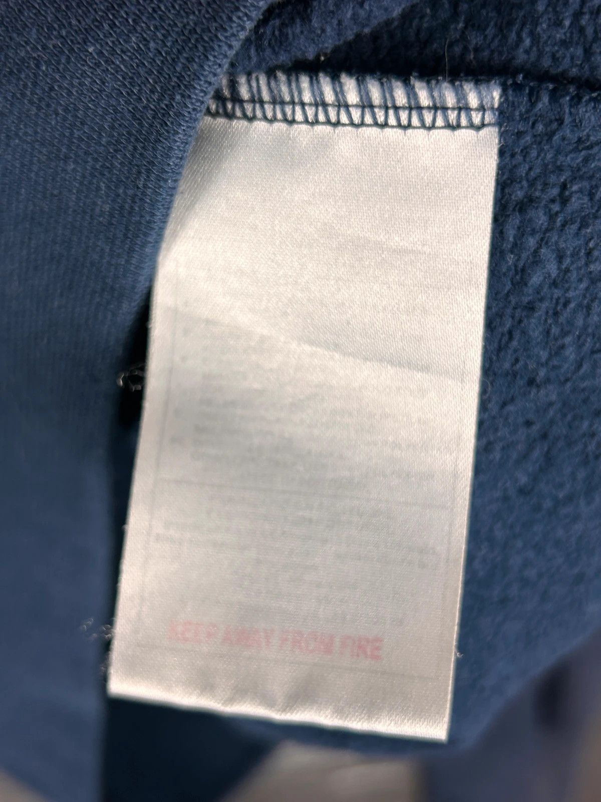 Nike × Vintage Nike crewneck navy big logo haft spellout vintage 90s Size US M / EU 48-50 / 2 - 5 Thumbnail