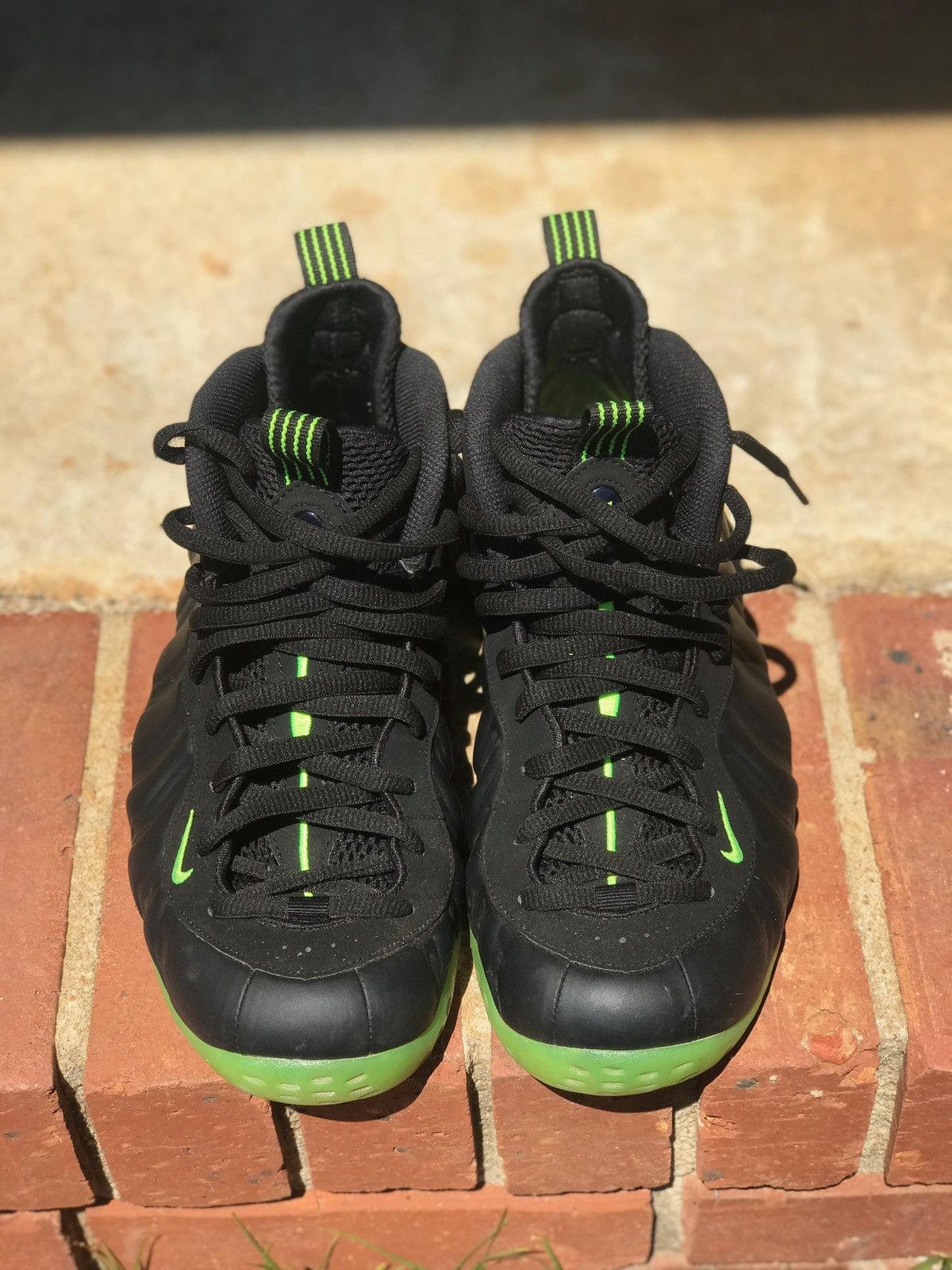 Nike Nike Air Foamposite One Black Volt Size 9 Size US 9 / EU 42 - 3 Thumbnail