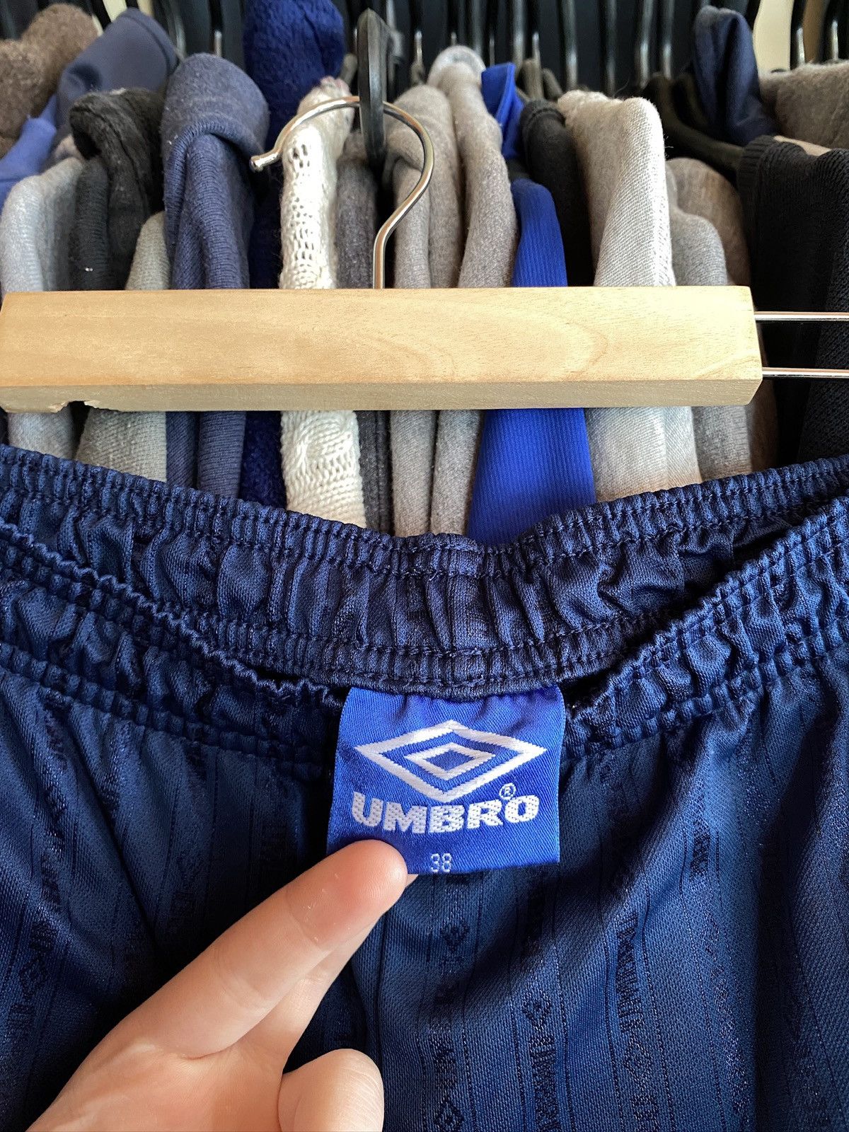 Umbro VINTAGE UMBRO RETRO SHORTS 90s Size US 38 / EU 54 - 3 Thumbnail