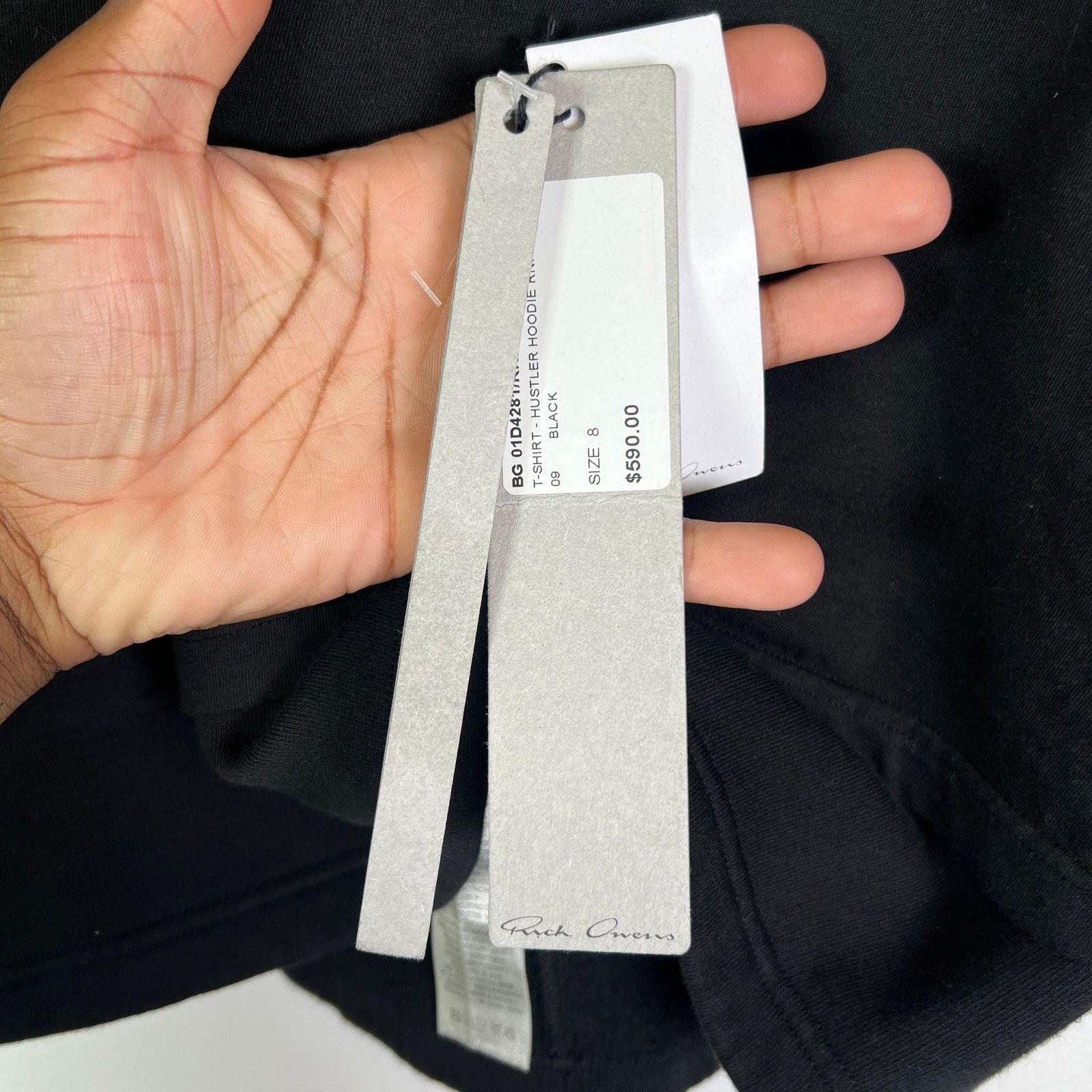 Rick Owens Rick Owens Cotton Hustler Hoodie Size US XXL / EU 58 / 5 - 5 Thumbnail