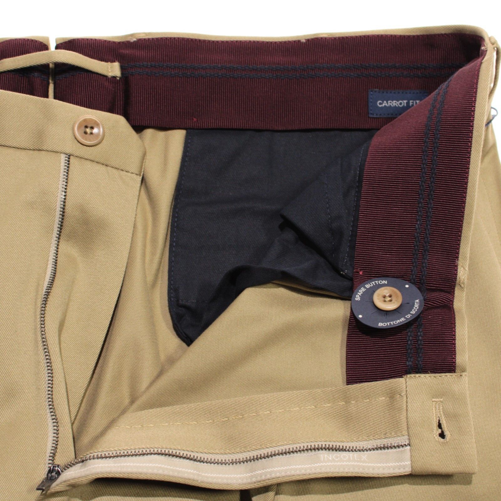 Incotex INCOTEX New with tags Chino Size 38 US In Beige Size US 38 / EU 54 - 4 Thumbnail