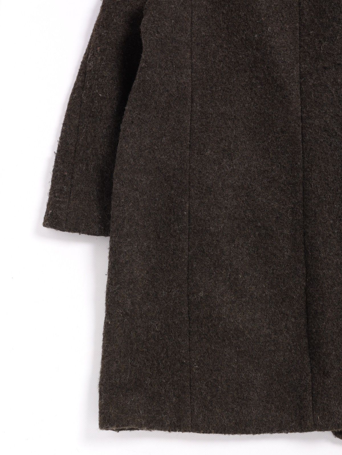 Etro Etro Milano Lana Wool Long Coat Brown Khaki Olive Jacket Size US M / EU 48-50 / 2 - 13 Thumbnail