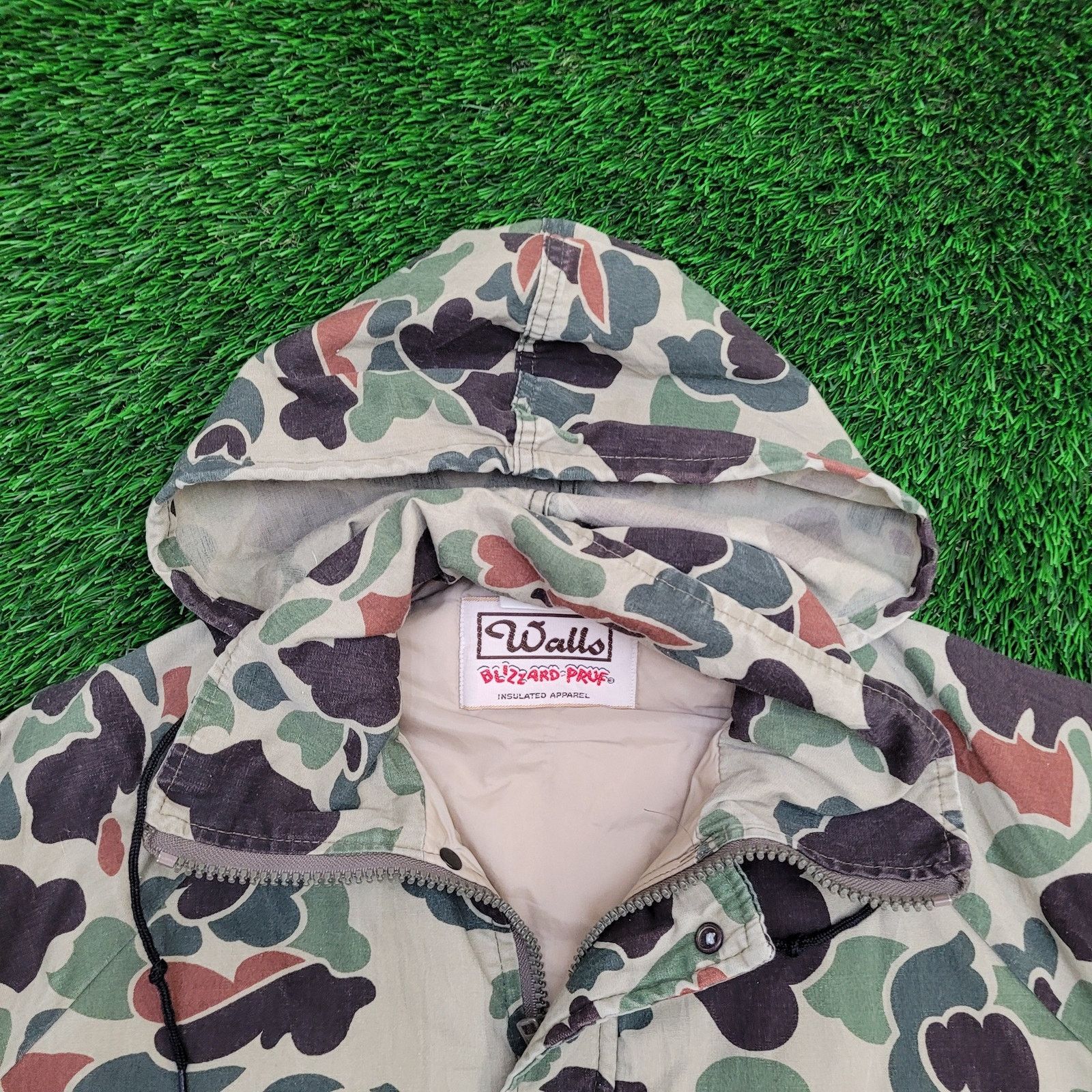 Walls VTG 80s Walls Hunting Duck Camo Jacket Field Blizzard-Pruf Size US L / EU 52-54 / 3 - 2 Thumbnail