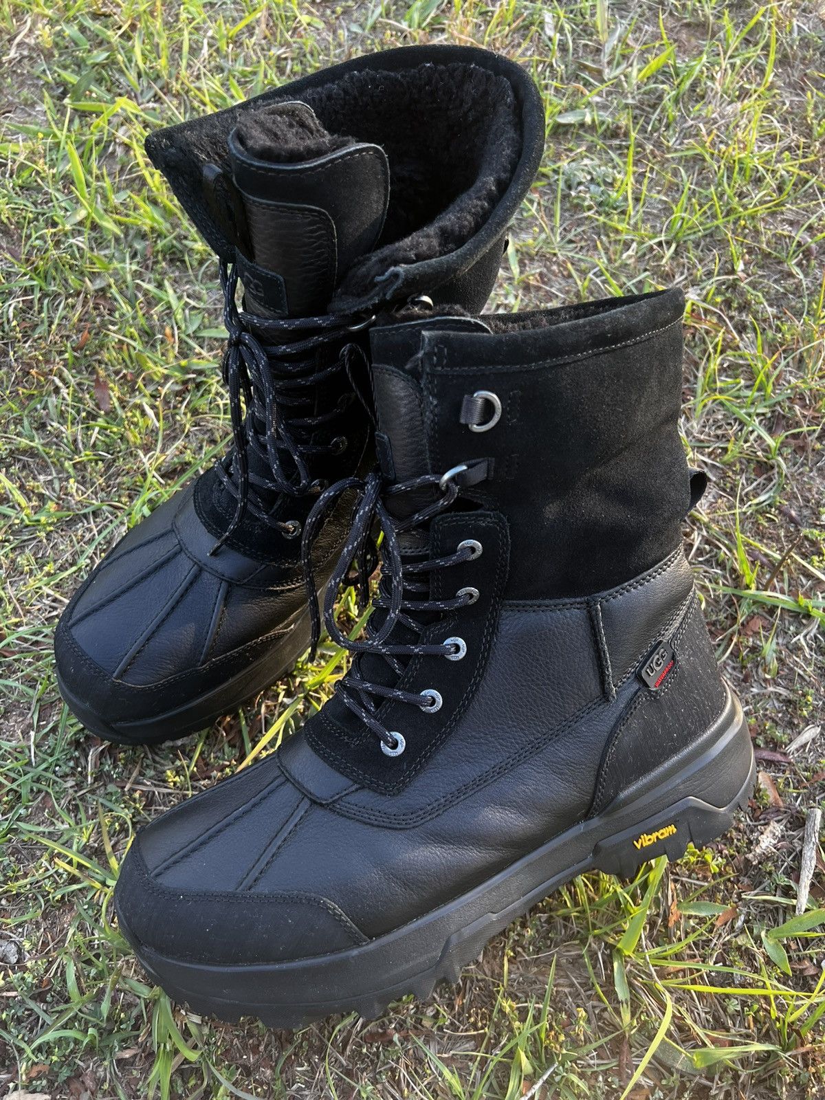 Ugg CLEAN UGG size 11.5 Mens Adirondack XXV Black Boots Size US 11.5 / EU 44-45 - 1 Thumbnail