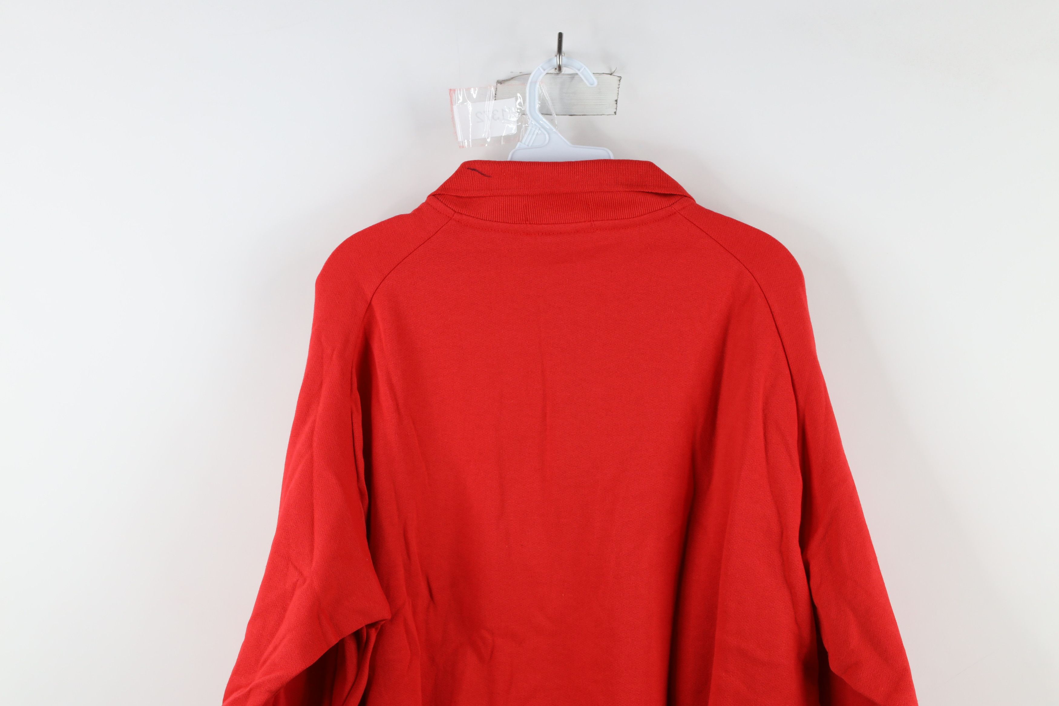 Vintage Deadstock Vintage Streetwear Collared Pullover Sweatshirt Size US XL / EU 56 / 4 - 7 Thumbnail