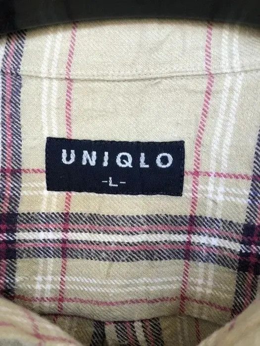 Flannel × Japanese Brand Japanese Brand Uniqlo Plaid Tartan Flannel Shirt 👕 Size US L / EU 52-54 / 3 - 3 Thumbnail