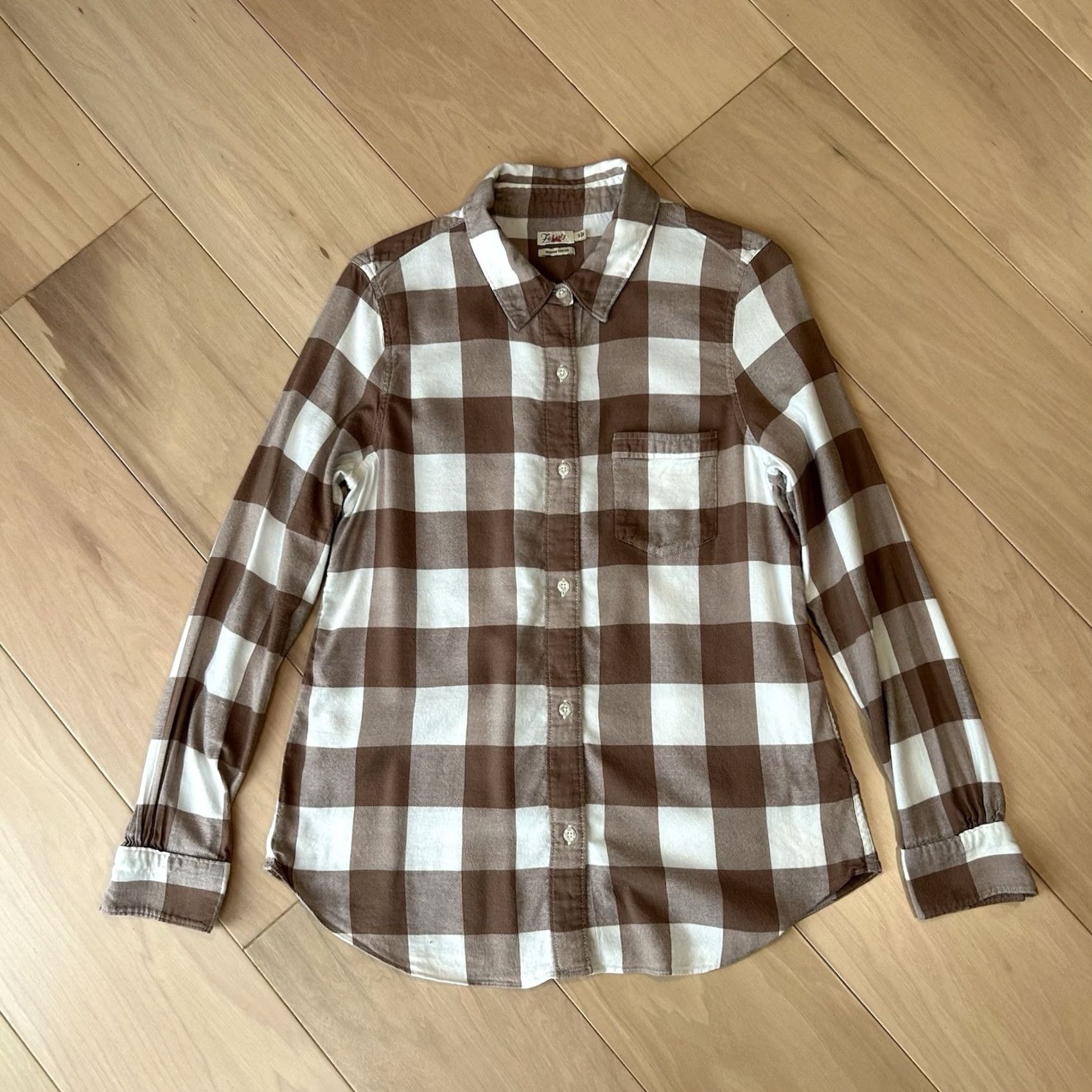 Faherty VINTAGE Faherty Classic Day Button Up Flannel Shirt Women’s Small Size S / US 4 / IT 40 - 2 Thumbnail