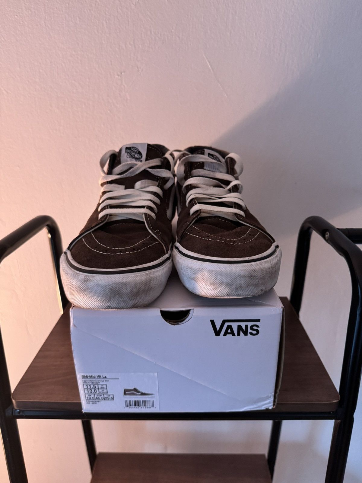 JJJJound × Vans JJJJOUND Vans Sk8 Mid Size US 11.5 / EU 44-45 - 3 Thumbnail