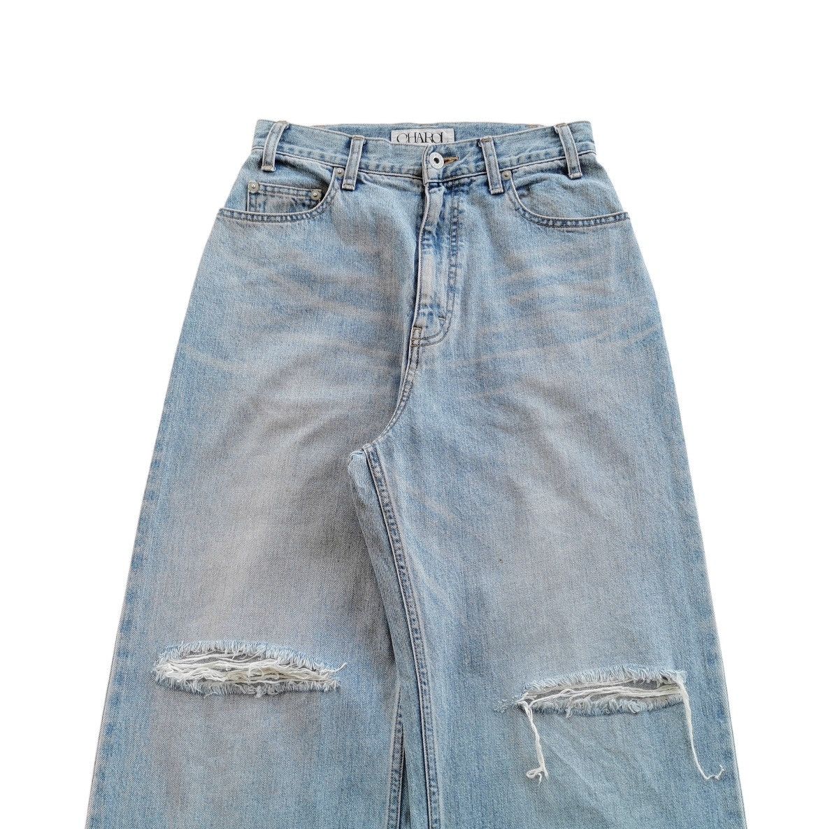 Vintage Charol Wide Open Jeans Size 26" / US 2 / IT 38 - 2 Thumbnail