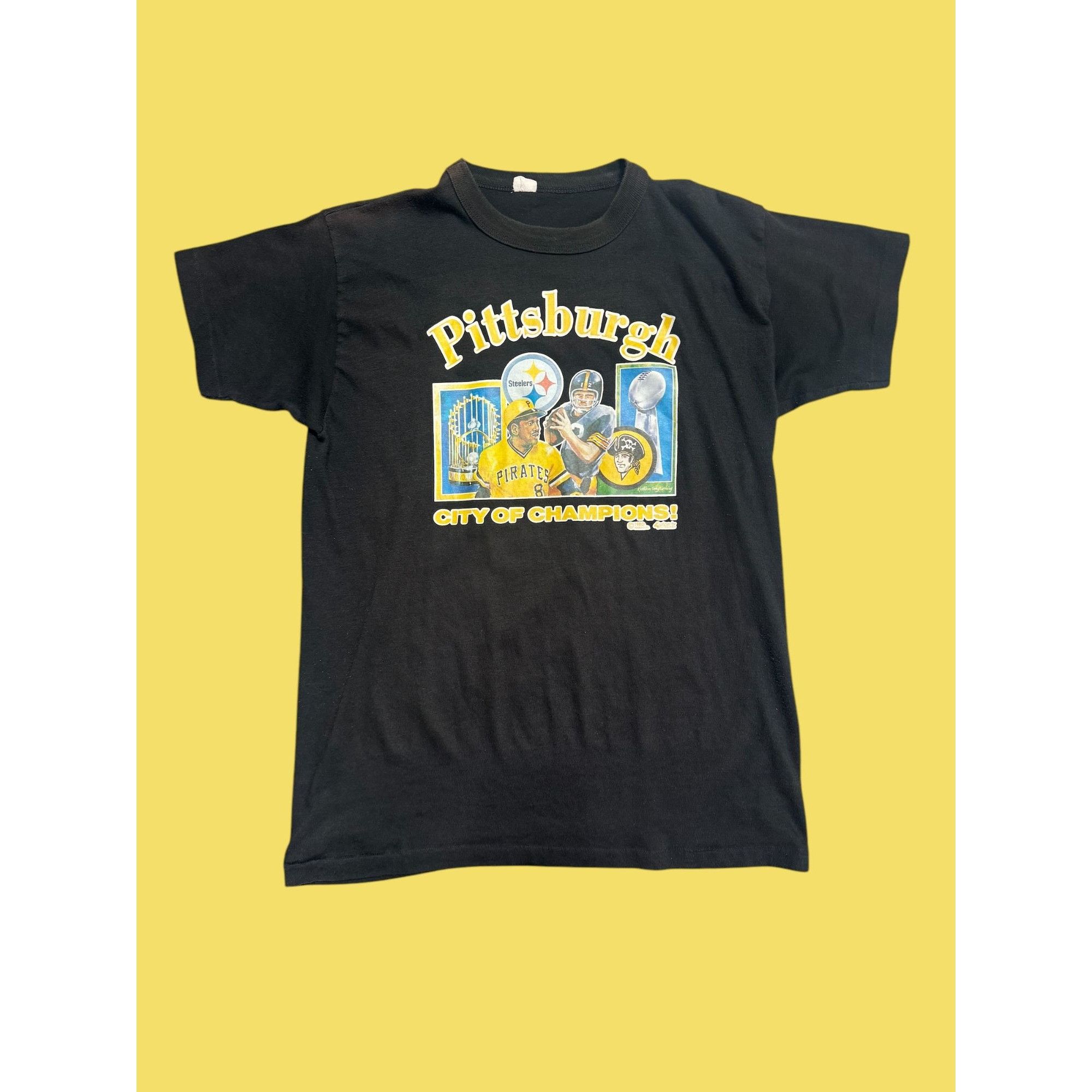 Other 1980 Single Stitch Pittsburgh "City of Champions" Size US XS / EU 42 / 0 - 1 Thumbnail