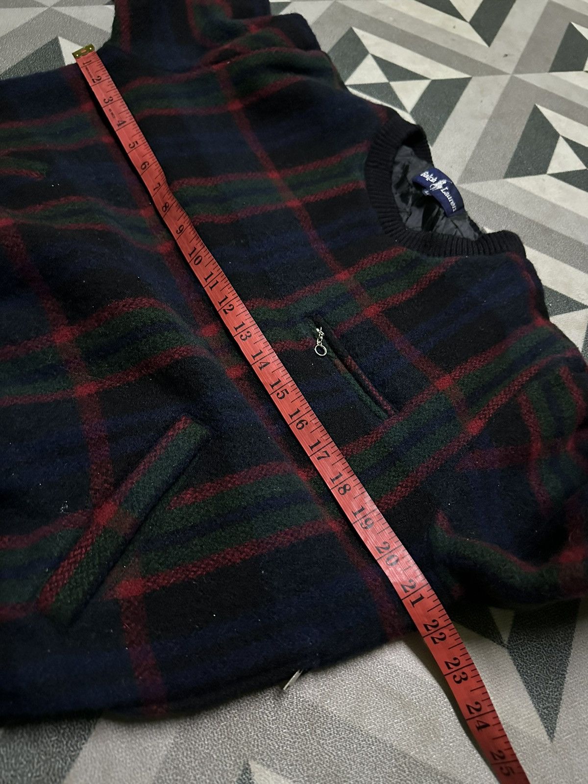 Polo Ralph Lauren Polo ralph laurent tartan wool sweatshirt Size US L / EU 52-54 / 3 - 7 Thumbnail