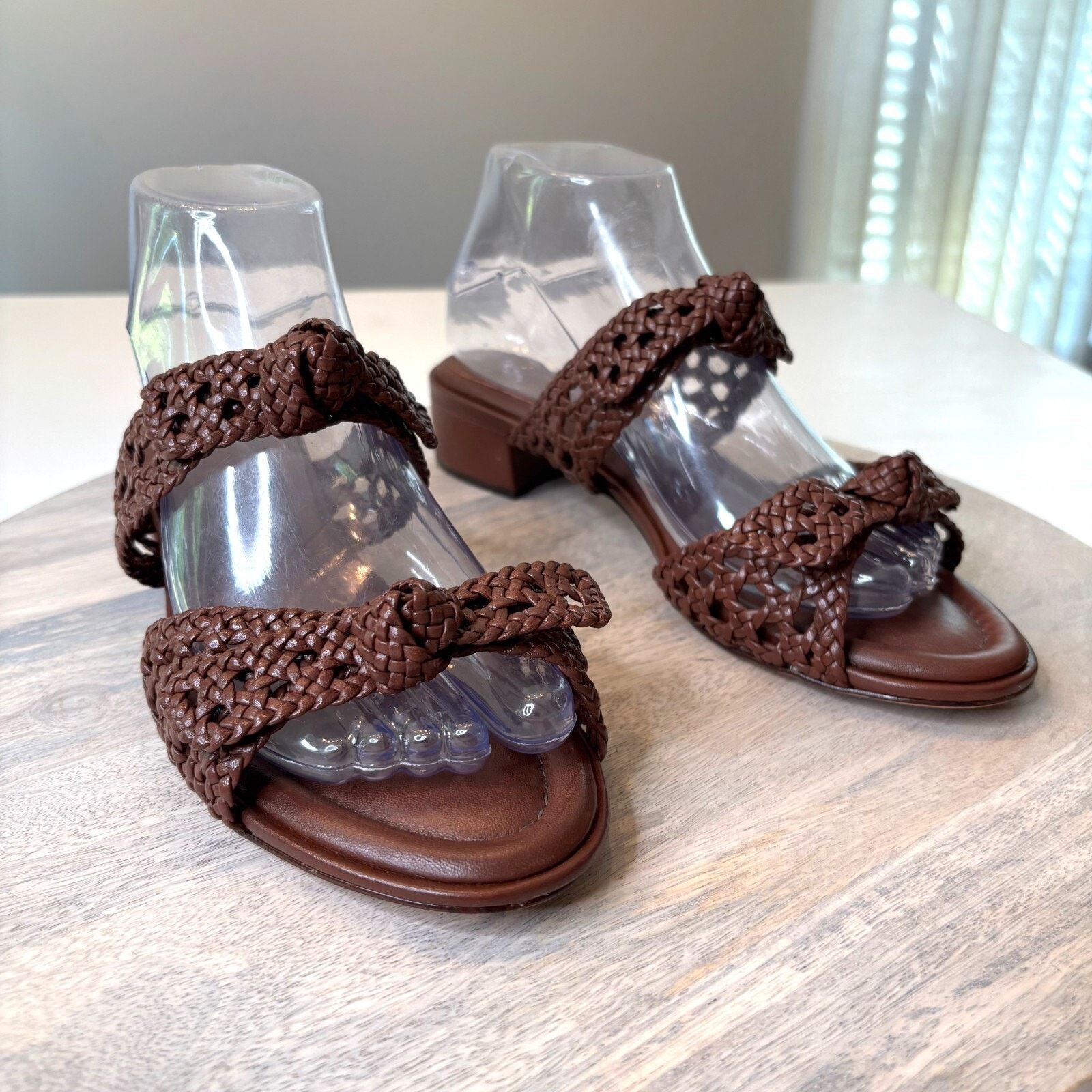 Alexandre Birman Alexandre Birman Clarita 90 Braided Leather Mules US Size 11 Size US 11 / IT 41 - 2 Thumbnail