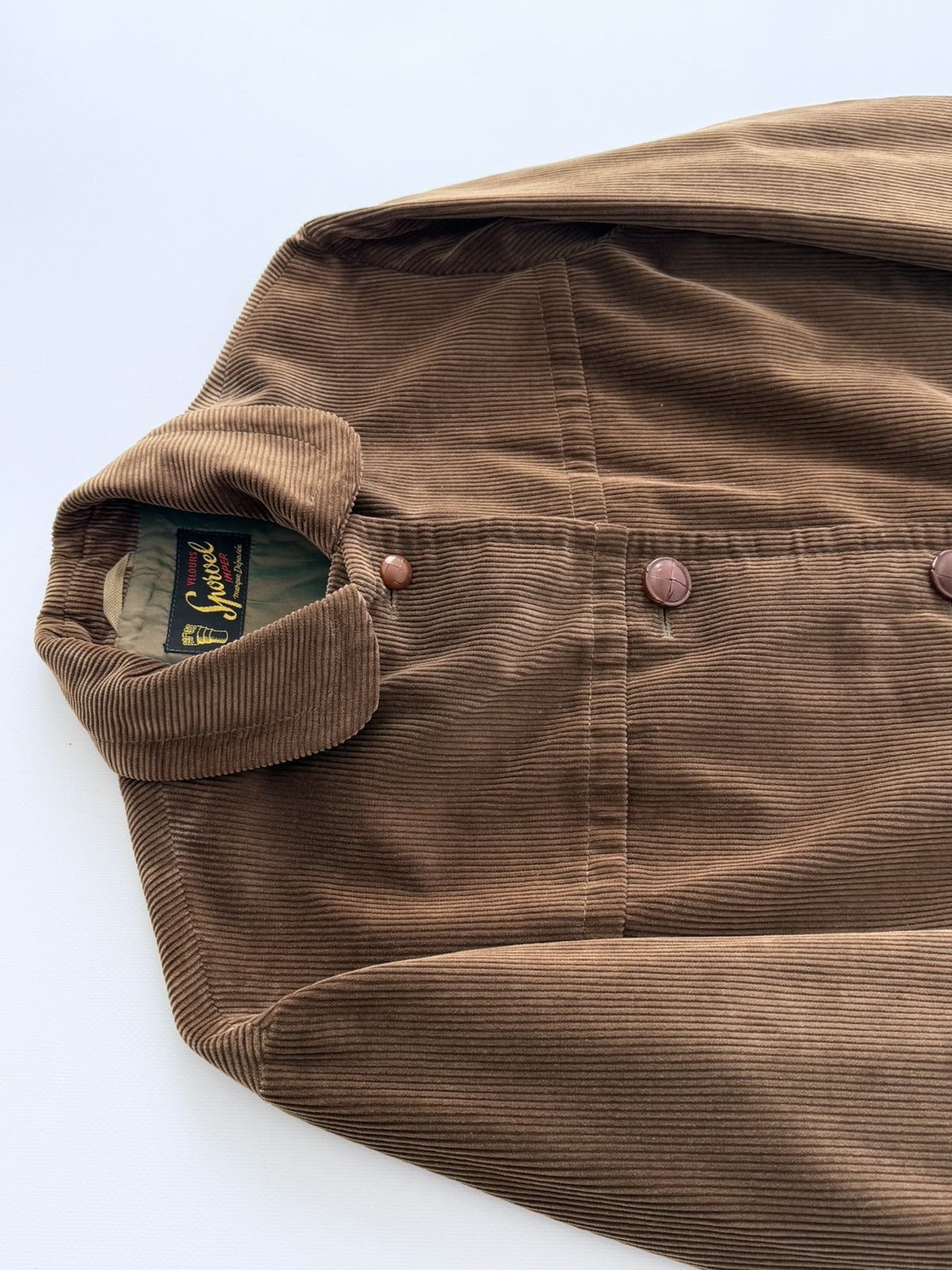 Le Laboureur Vintage 60s French Corduroy Workwear Jacket Size US M / EU 48-50 / 2 - 5 Thumbnail