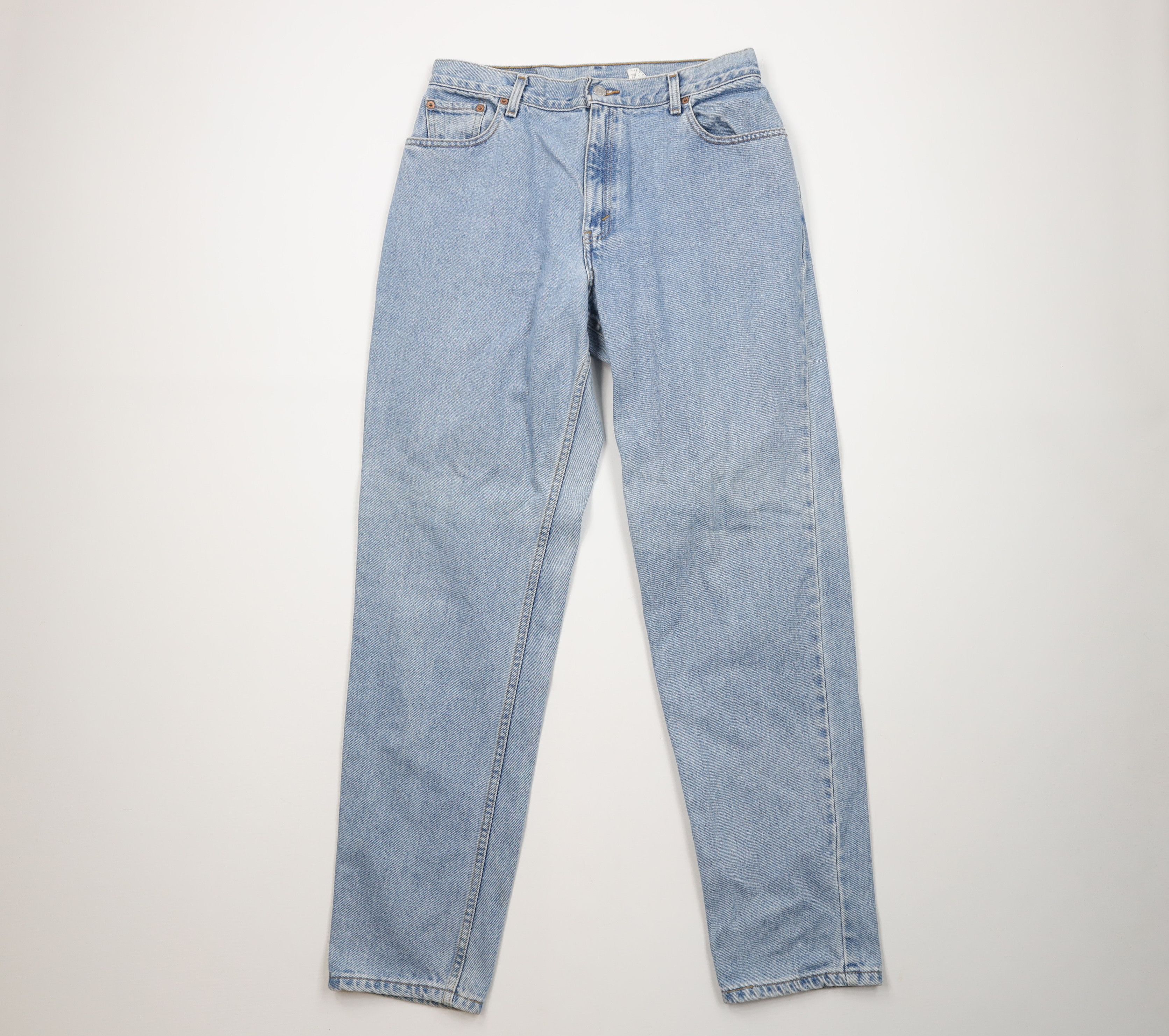 Levi's Vintage 90s Levis 550 Relaxed Tapered Leg Denim Jeans Blue Size 36" / US 14 / IT 50 - 1 Thumbnail