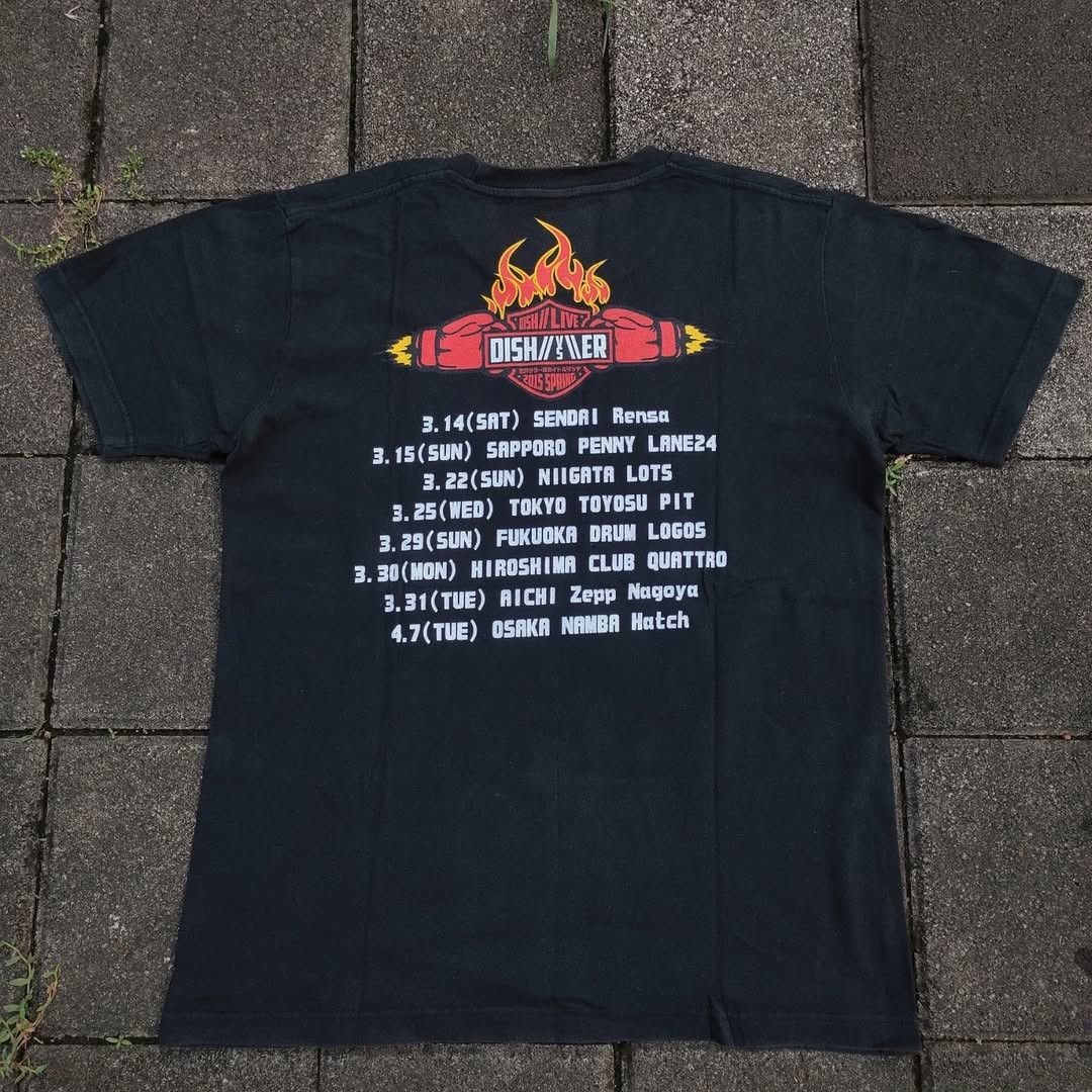 Band Tees DISH// Spring Tour 2015 Band Tee Size US M / EU 48-50 / 2 - 2 Thumbnail