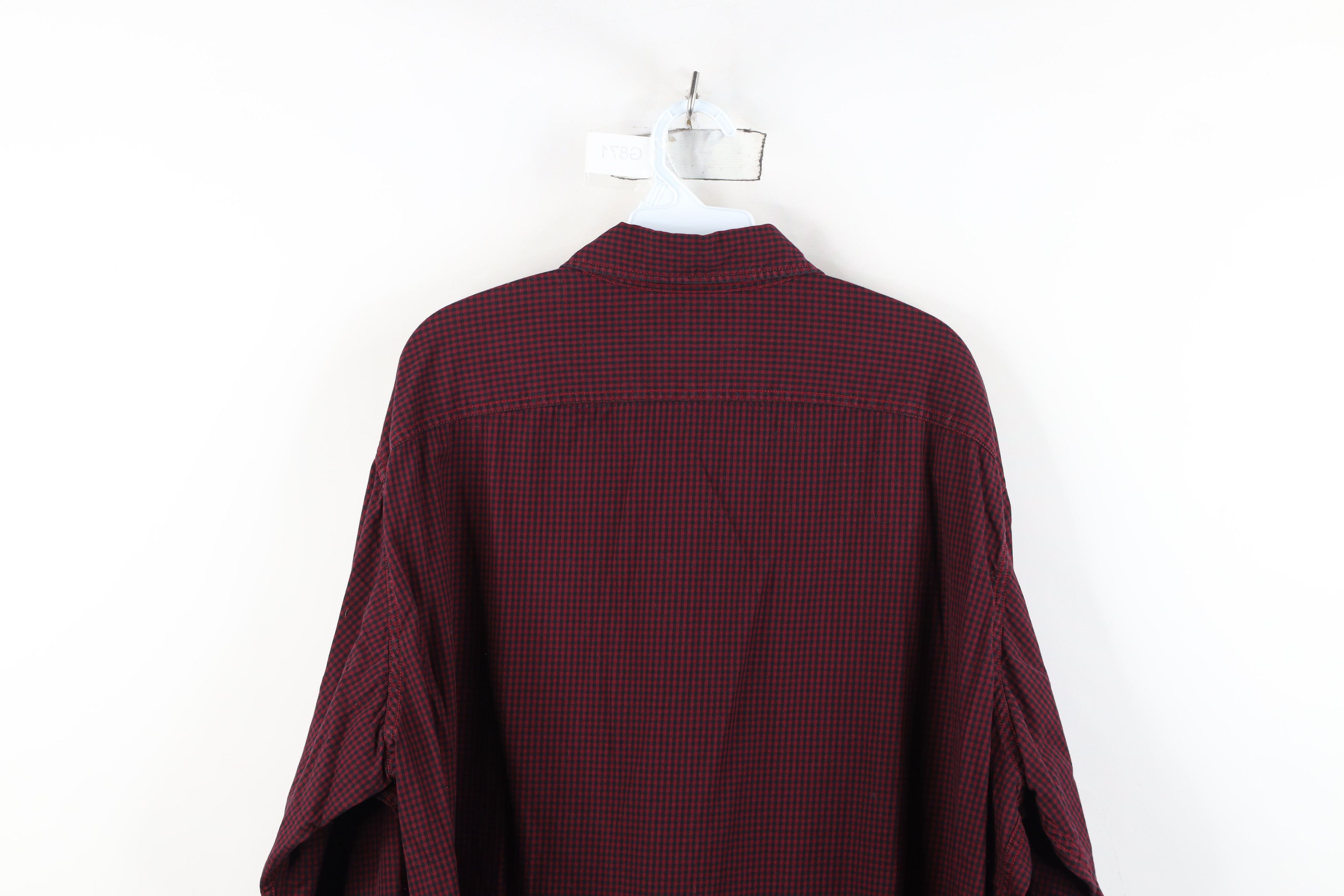 Ralph Lauren Vintage 90s Ralph Lauren Workshirt Button Shirt Plaid Red Size US XL / EU 56 / 4 - 8 Thumbnail