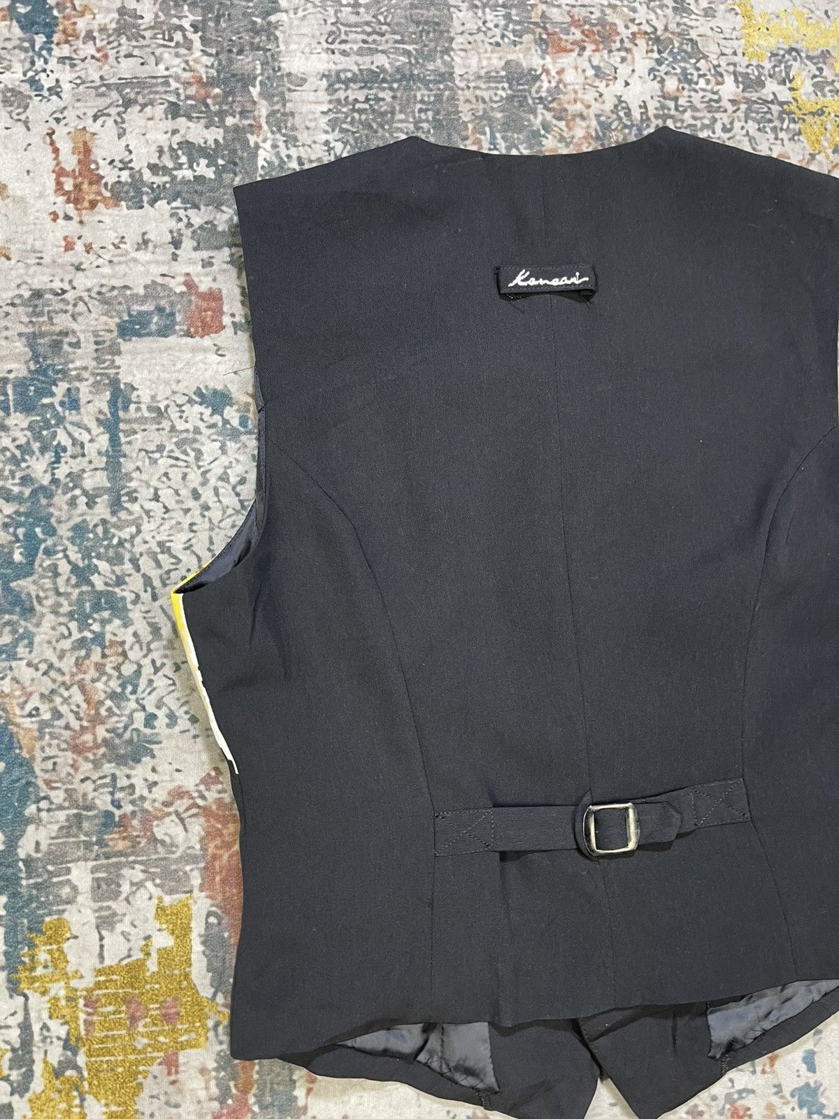 Kansai Yamamoto Kansai Yamamoto Traditional Art Suit Vest Size US XS / EU 42 / 0 - 5 Thumbnail