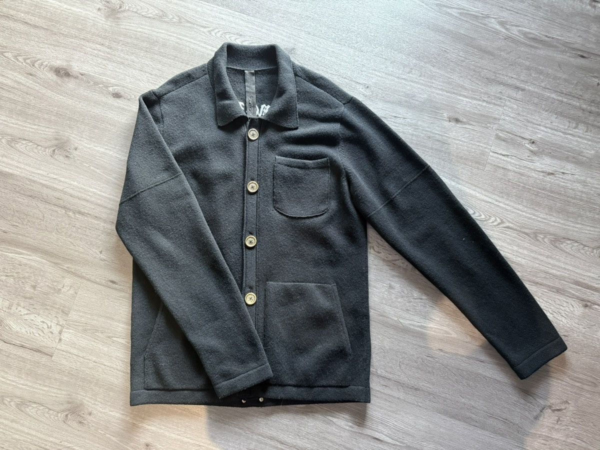 Chrome Hearts Chrome Hearts cashmere triple cross patch cardigan Size US M / EU 48-50 / 2 - 2 Thumbnail
